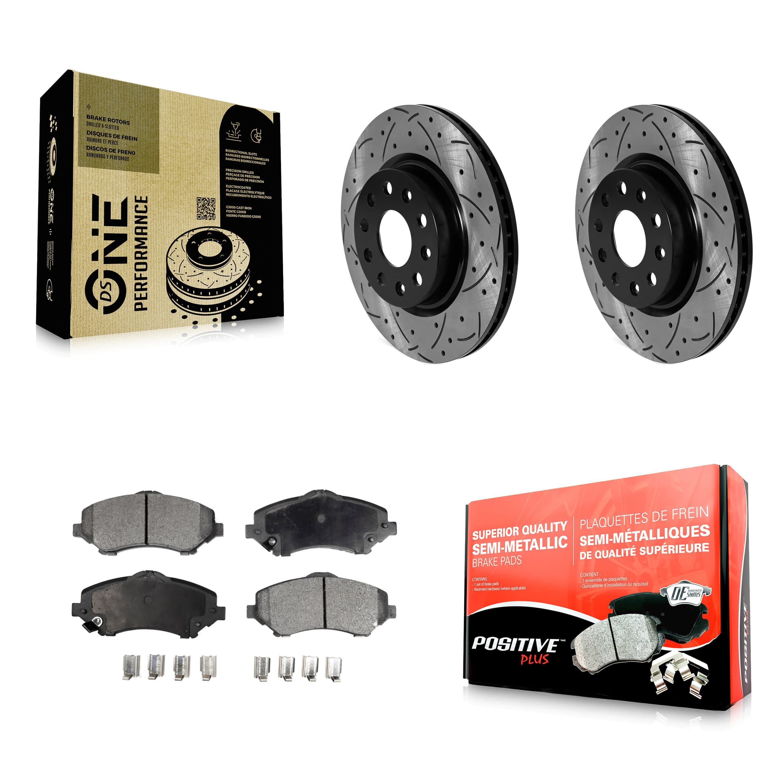 Transit Auto - KDF-101872 - Front Disc Brake Kits image 1