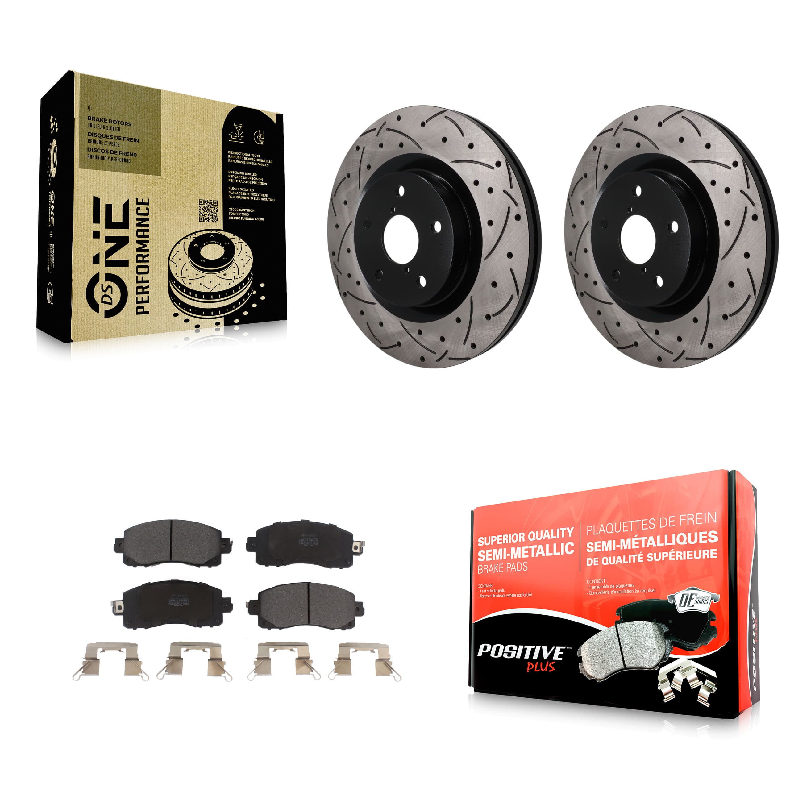 Transit Auto - KDF-101879 - Front Disc Brake Kits image 1