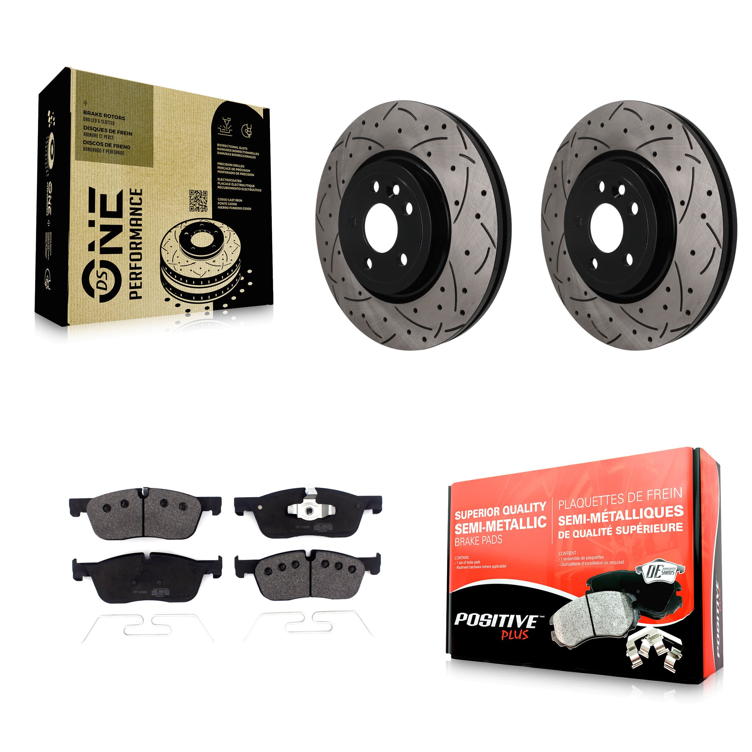 Transit Auto - KDF-101884 - Front Disc Brake Kits image 1