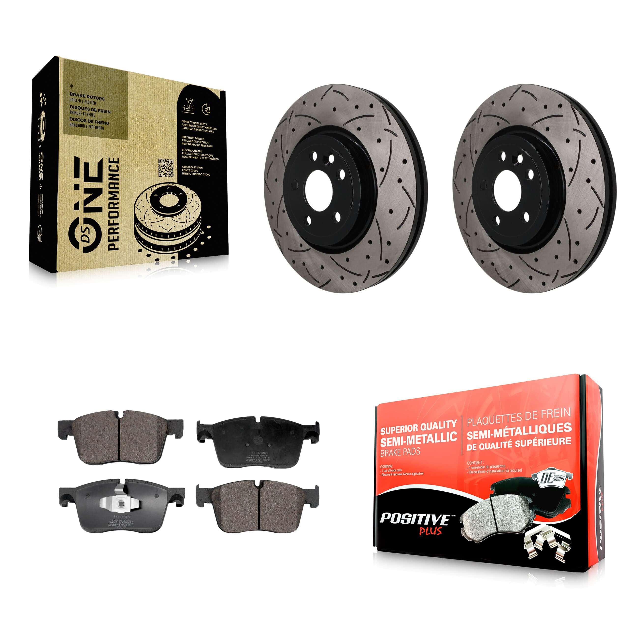 Transit Auto - KDF-101885 - Front Disc Brake Kits image 1