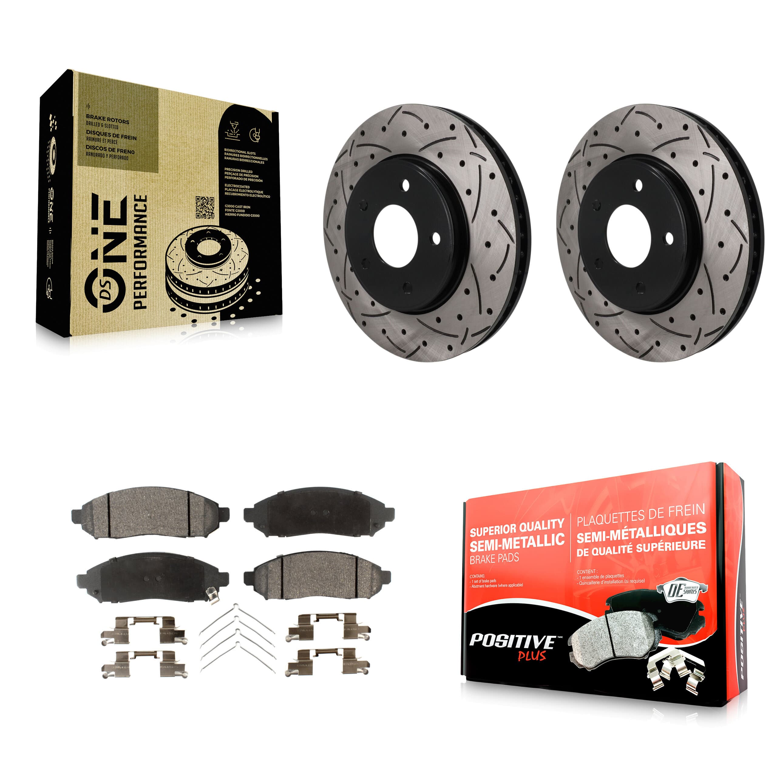Transit Auto - KDF-101886 - Front Disc Brake Kits image 1