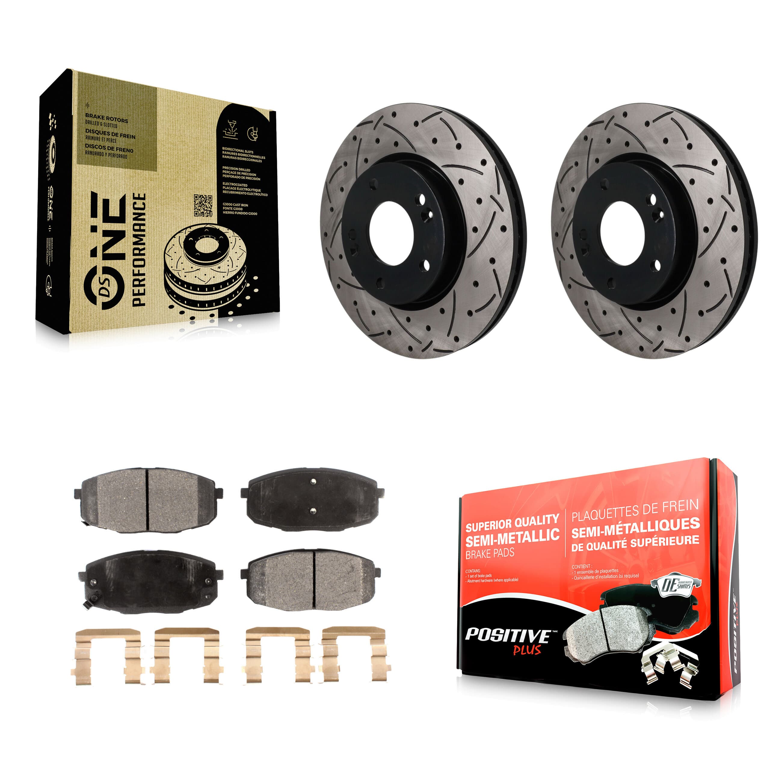 Transit Auto - KDF-101889 - Front Disc Brake Kits image 1
