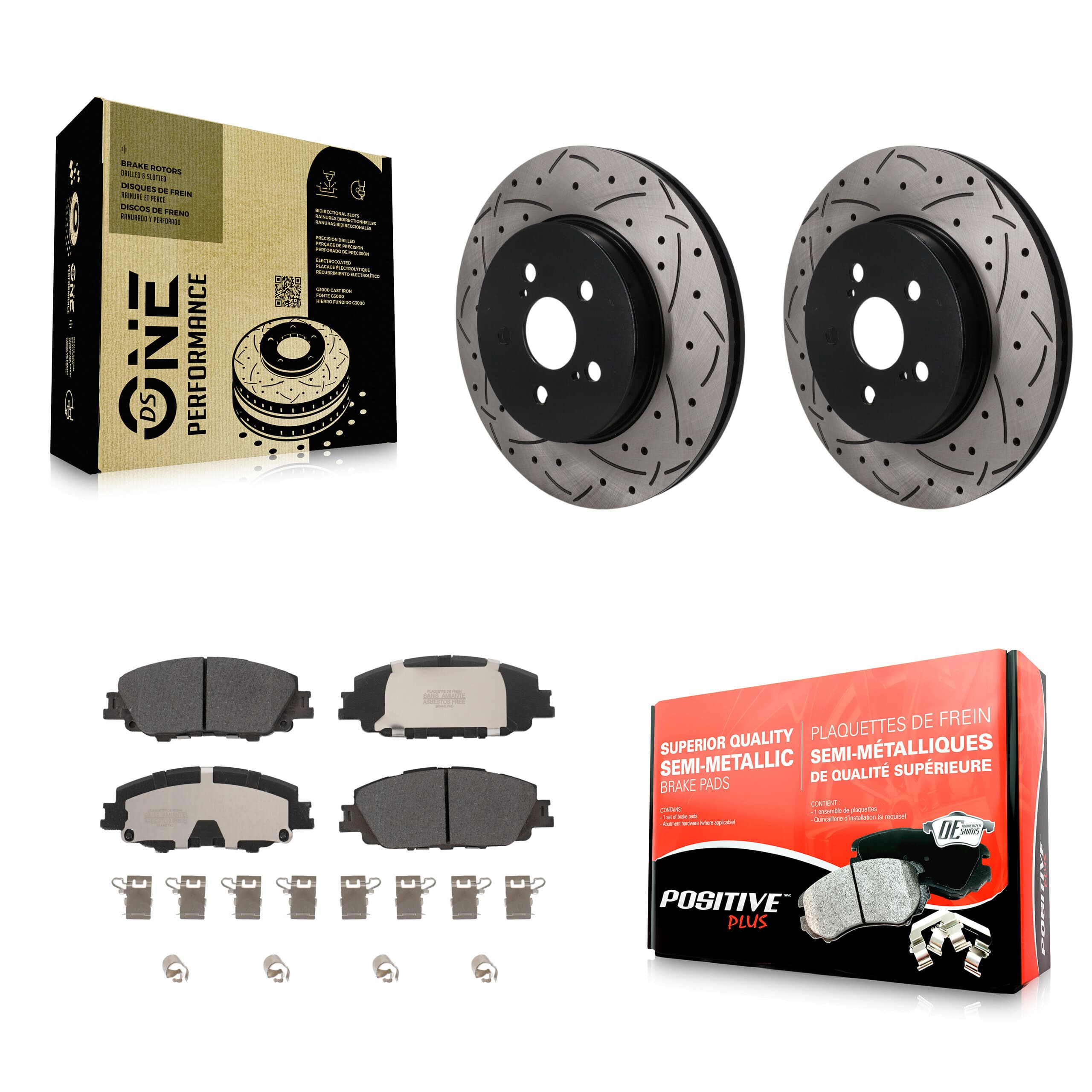 Transit Auto - KDF-101900 - Front Disc Brake Kits image 1