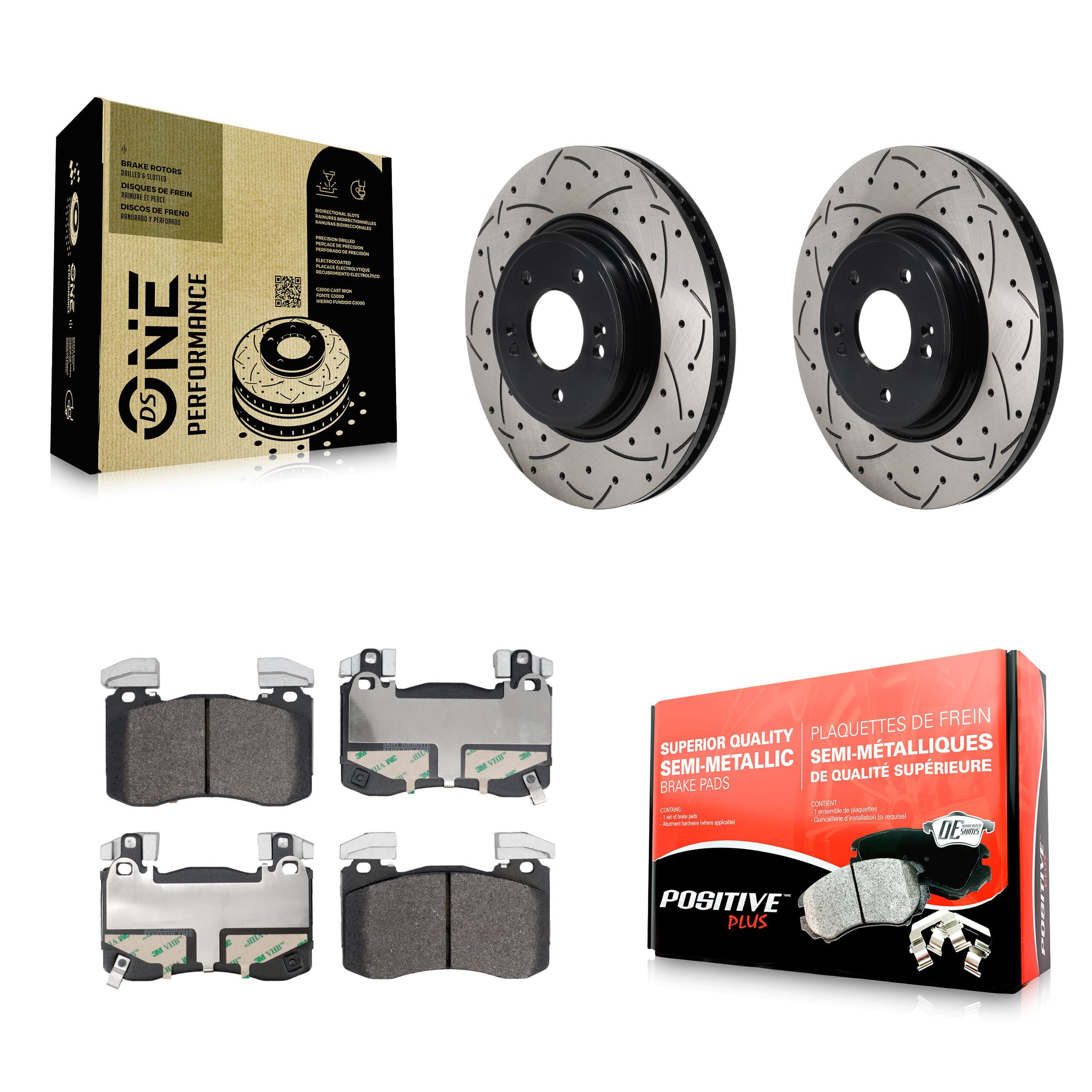 Transit Auto - KDF-101903 - Front Disc Brake Kits image 1
