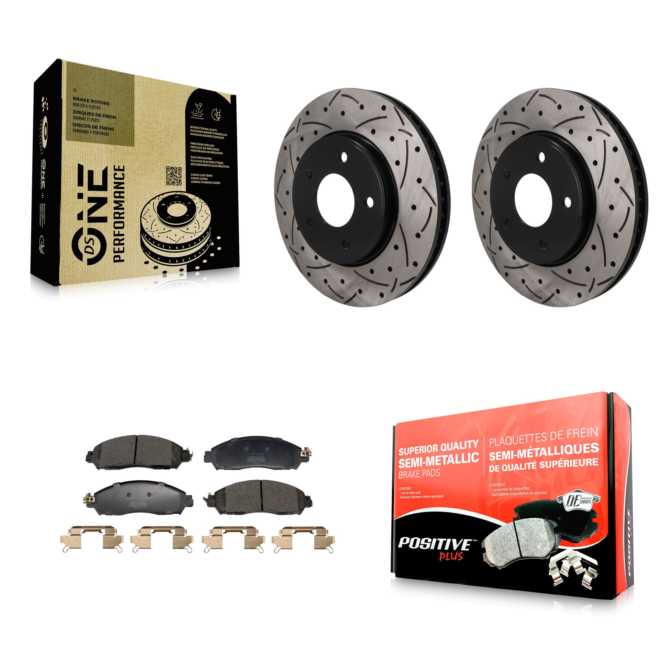 Transit Auto - KDF-101908 - Front Disc Brake Kits image 1