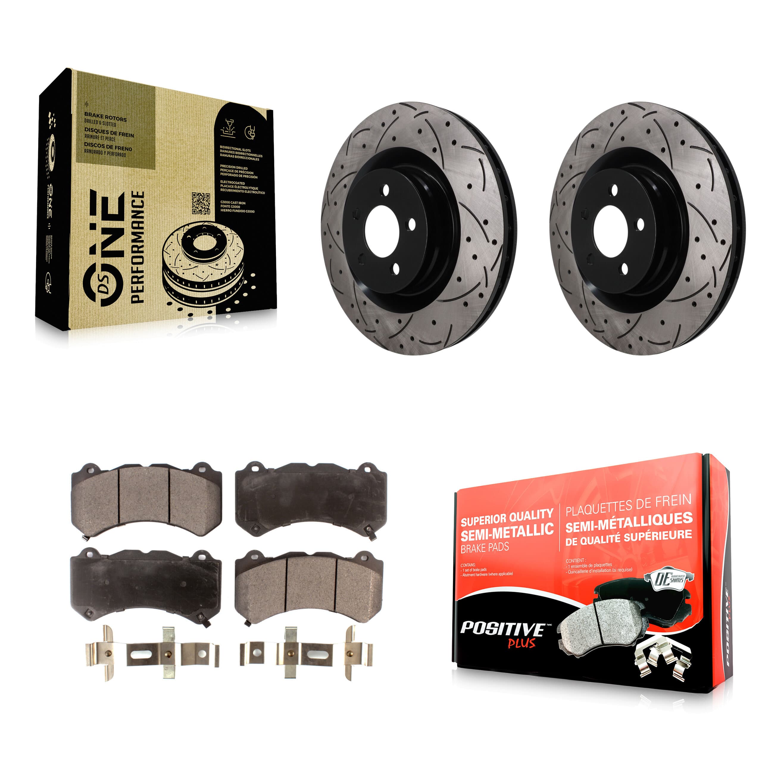 Transit Auto - KDF-101925 - Front Disc Brake Kits image 1