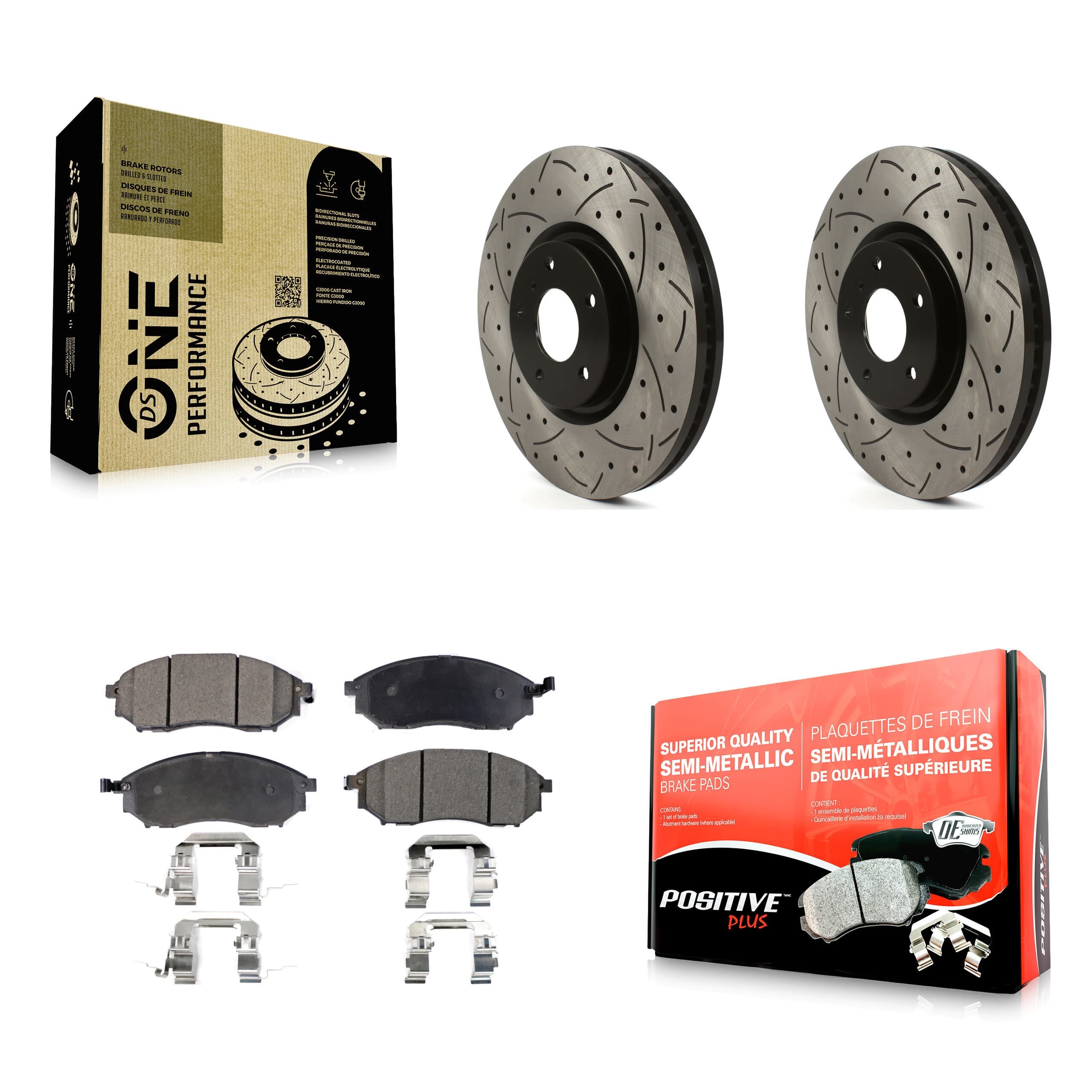 Transit Auto - KDF-101928 - Front Disc Brake Kits image 1