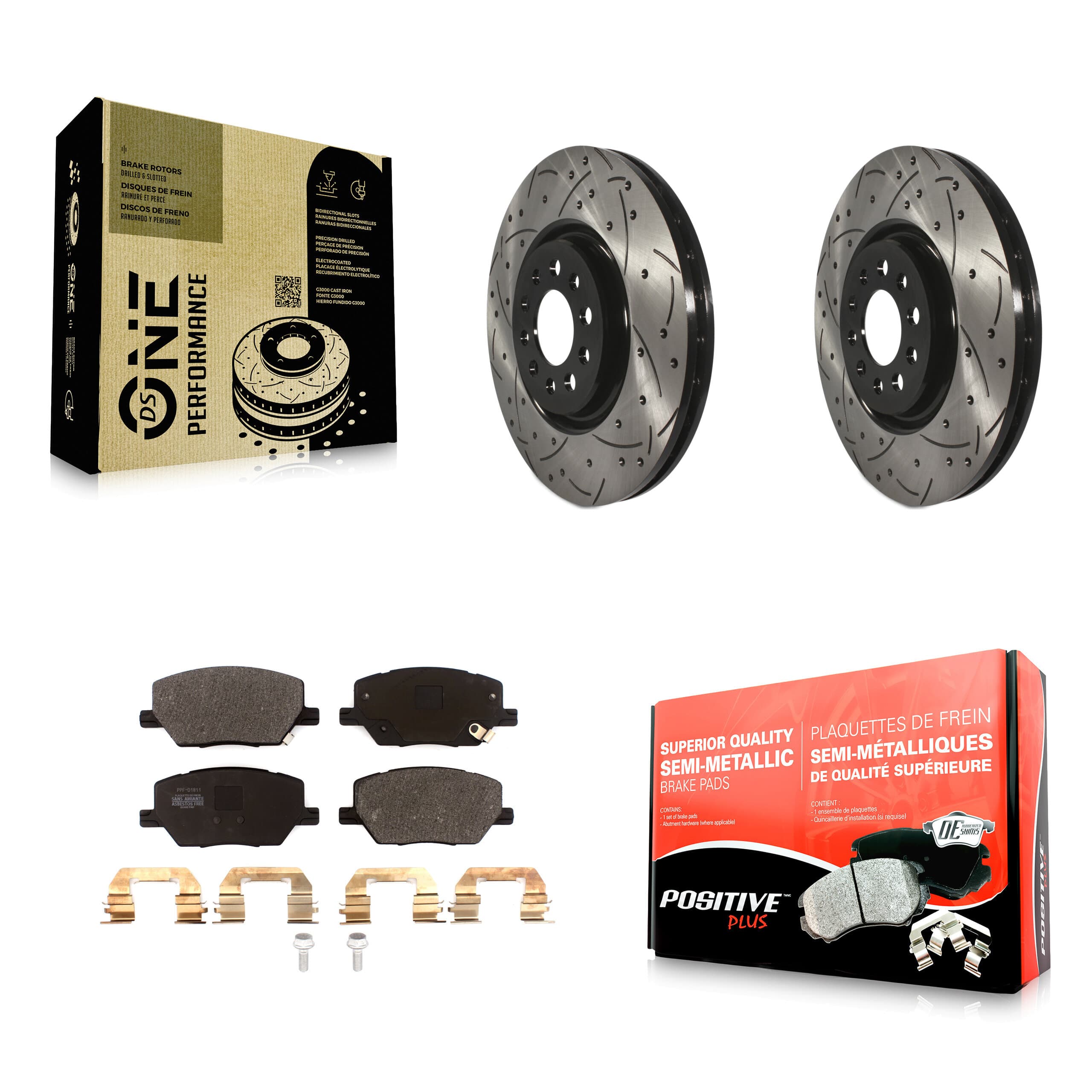 Transit Auto - KDF-101936 - Front Disc Brake Kits image 1