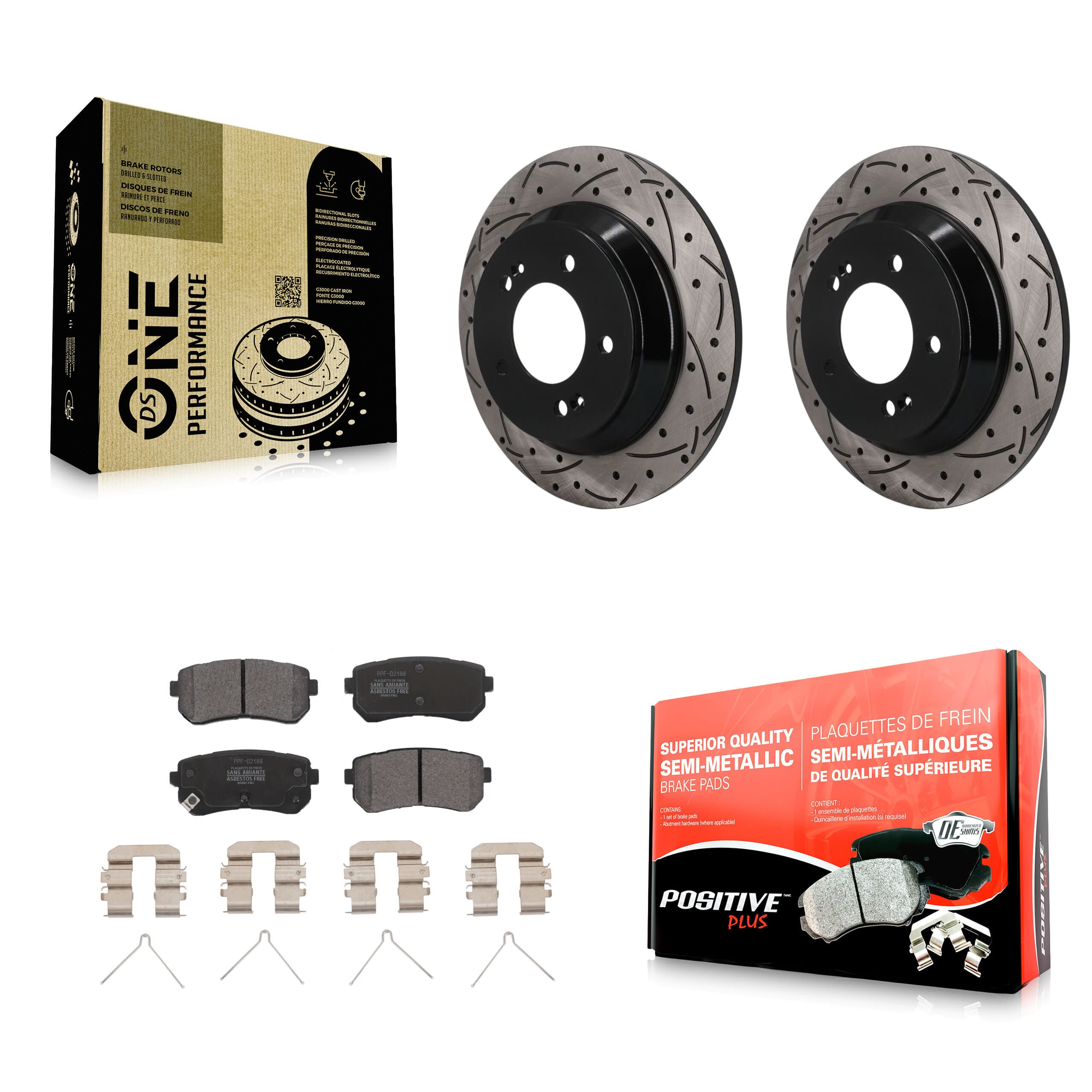 Transit Auto - KDF-101941 - Rear Disc Brake Kits image 1