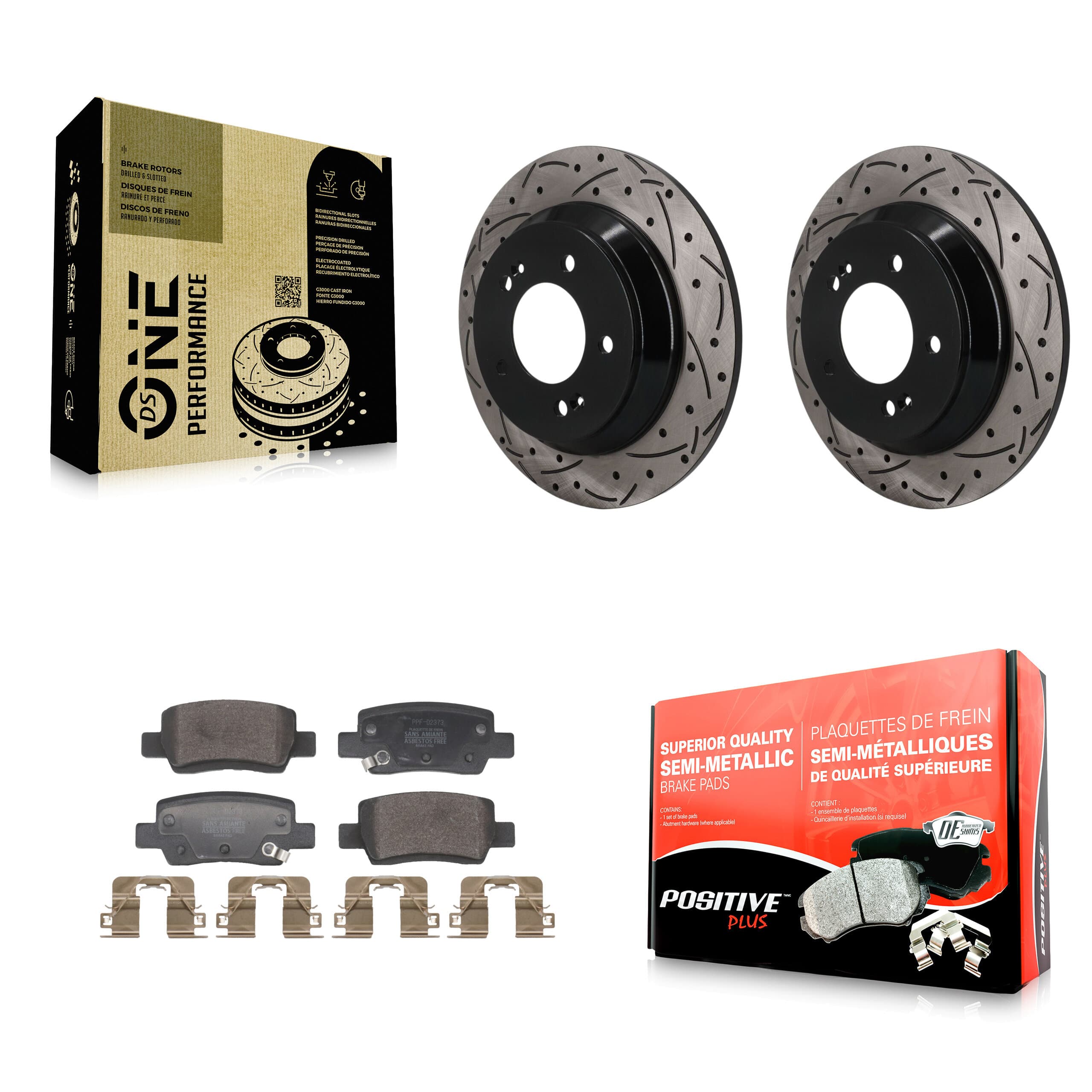 Transit Auto - KDF-101943 - Rear Disc Brake Kits image 1