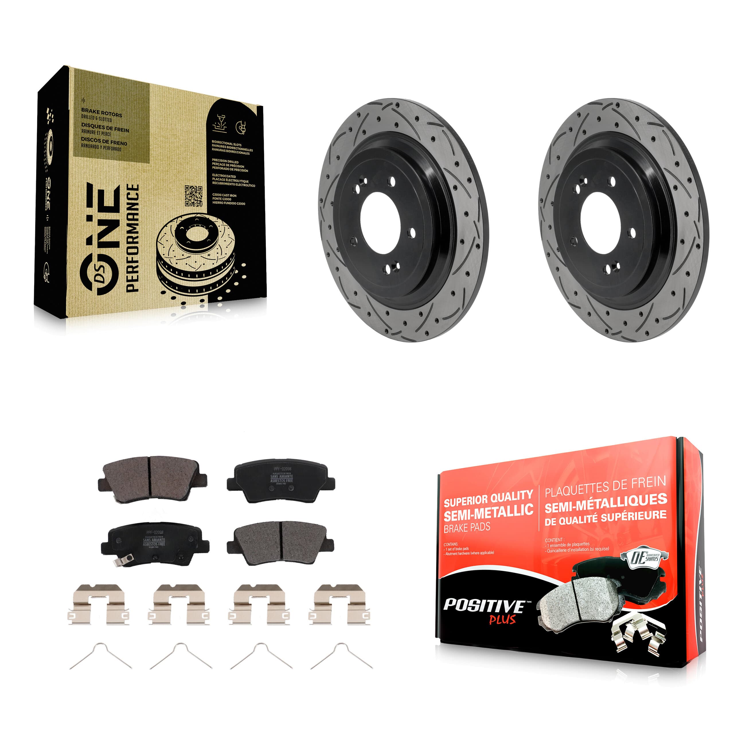 Transit Auto - KDF-101951 - Rear Disc Brake Kits image 1
