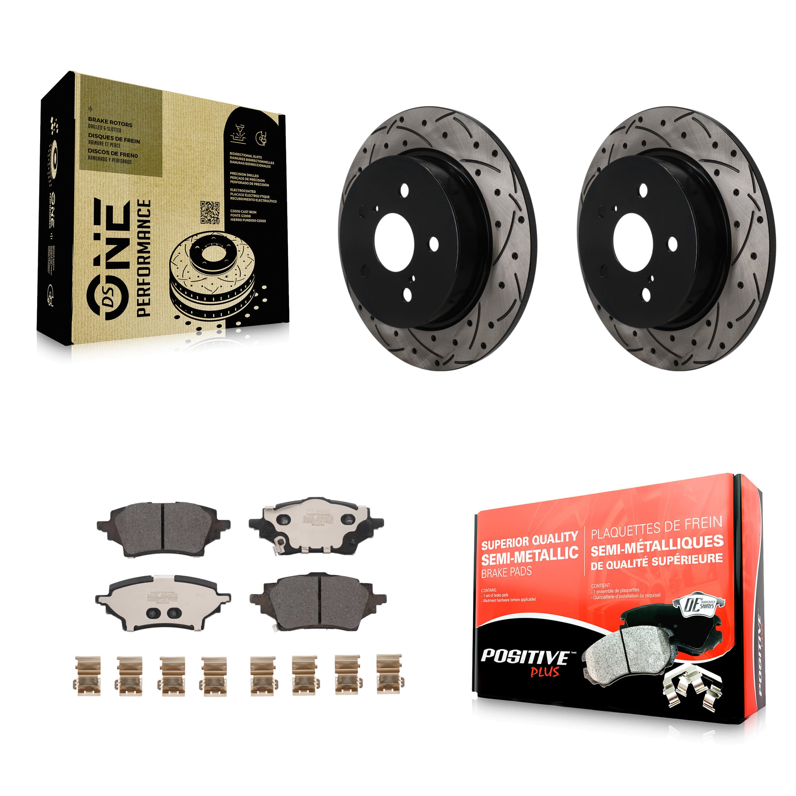 Transit Auto - KDF-101952 - Rear Disc Brake Kits image 1