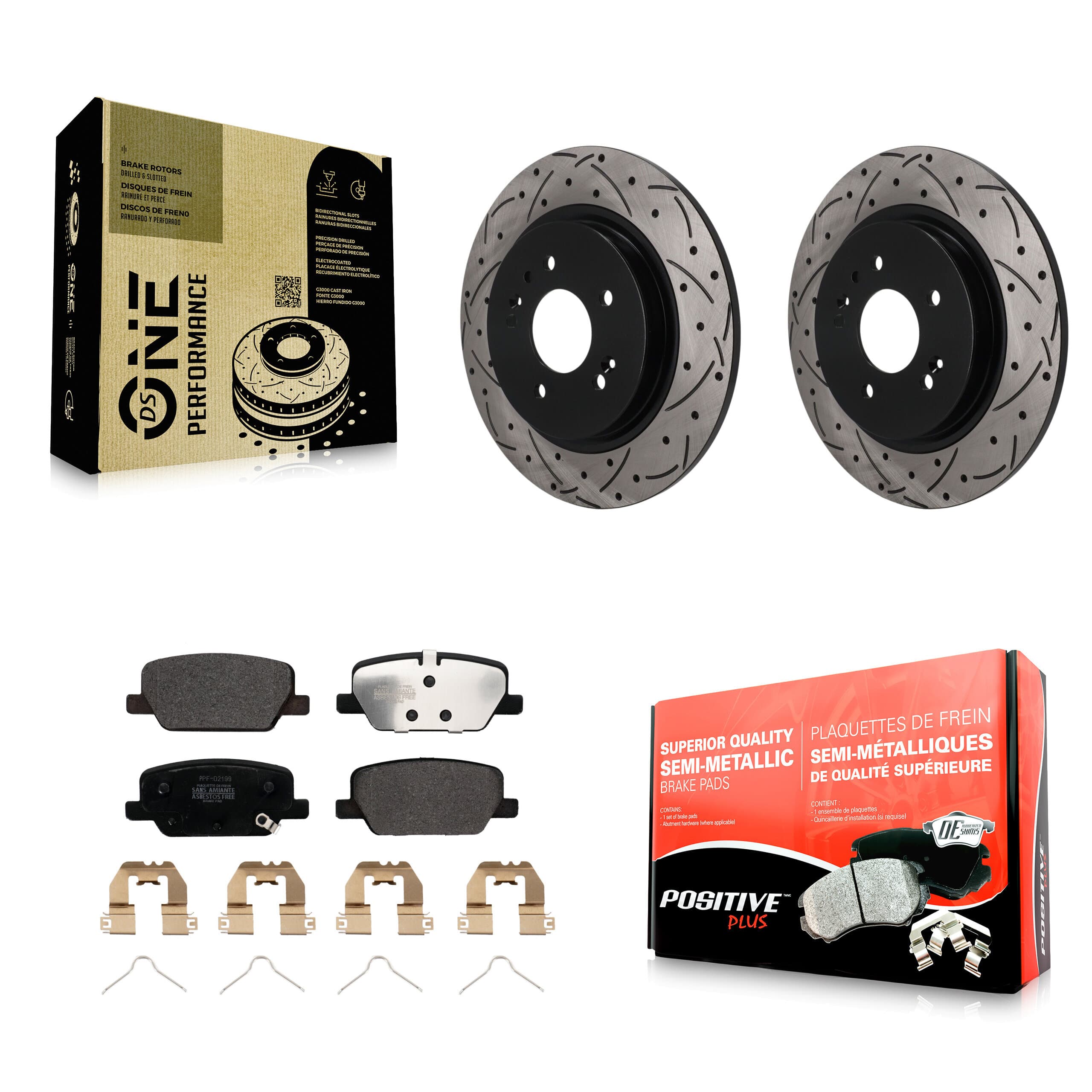 Transit Auto - KDF-101962 - Rear Disc Brake Kits image 1