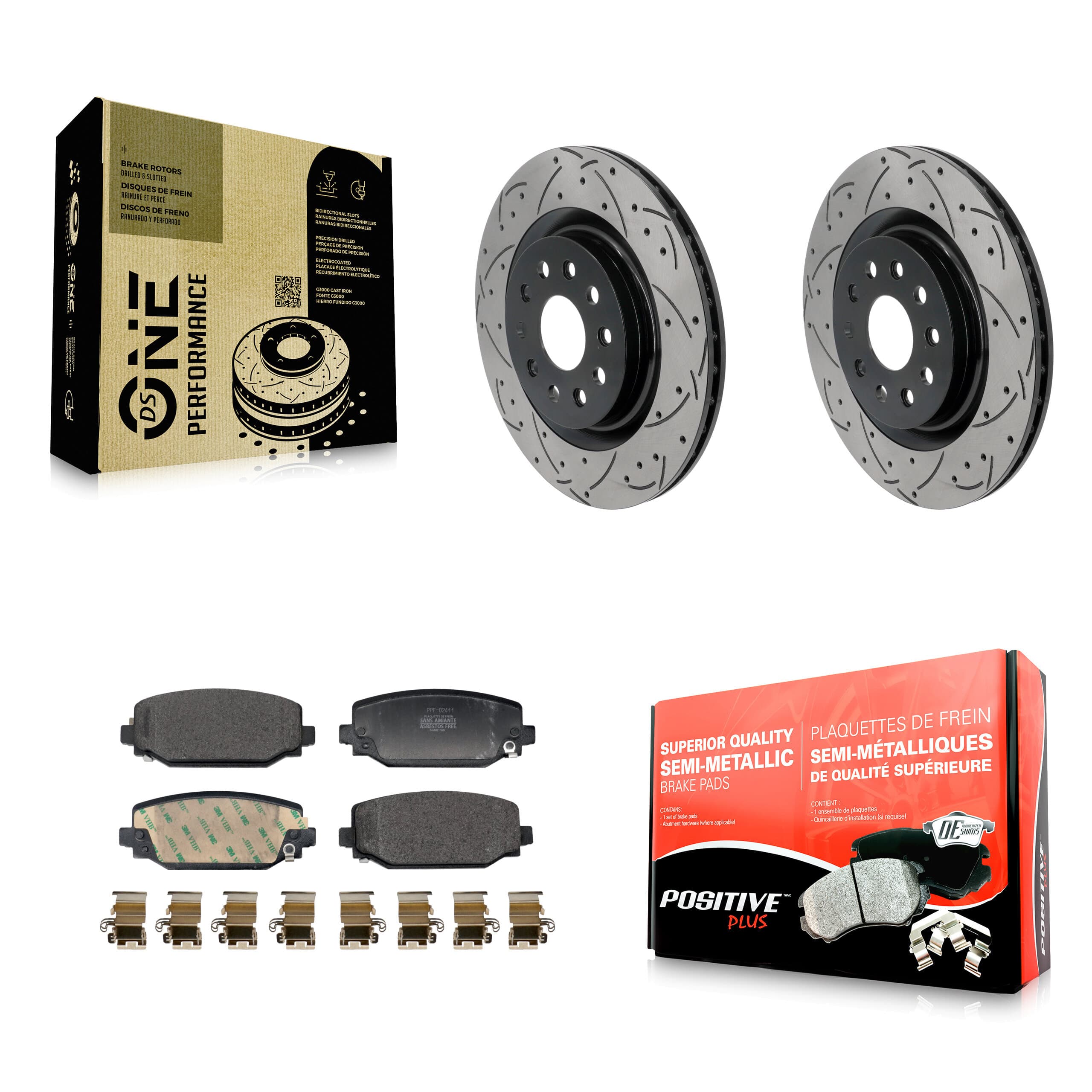 Transit Auto - KDF-101979 - Rear Disc Brake Kits image 1