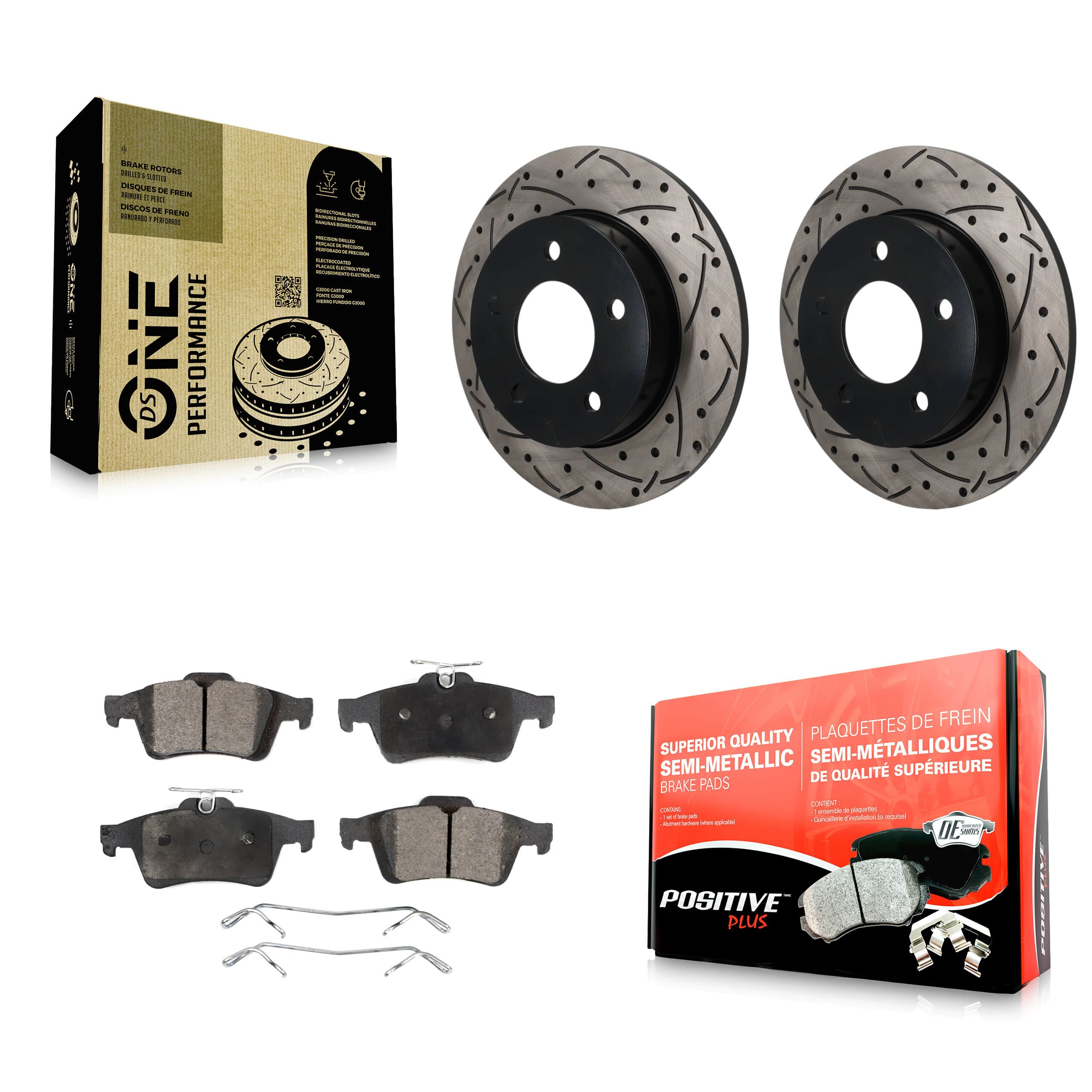Transit Auto - KDF-101990 - Rear Disc Brake Kits image 1