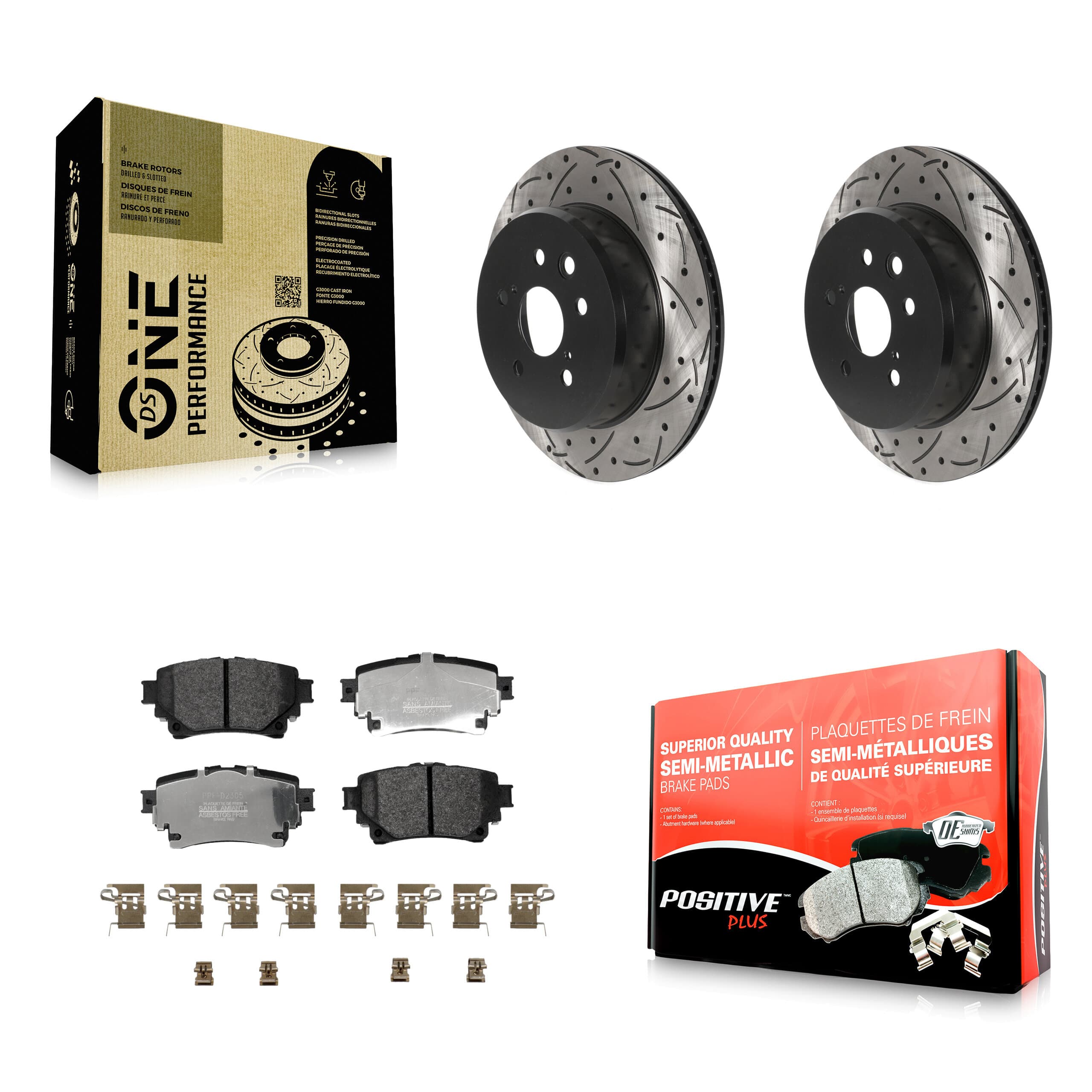 Transit Auto - KDF-102005 - Rear Disc Brake Kits image 1