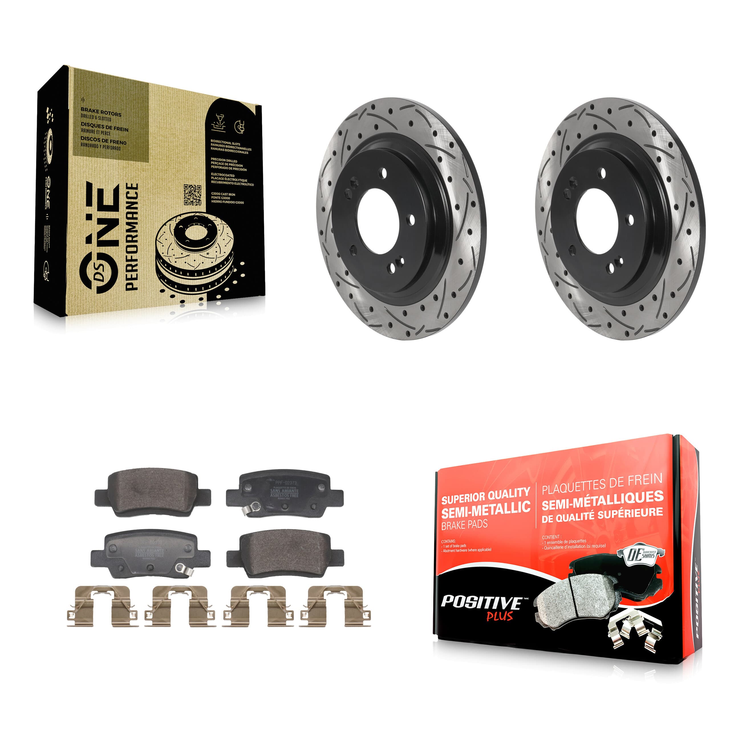 Transit Auto - KDF-102083 - Rear Disc Brake Kits image 1