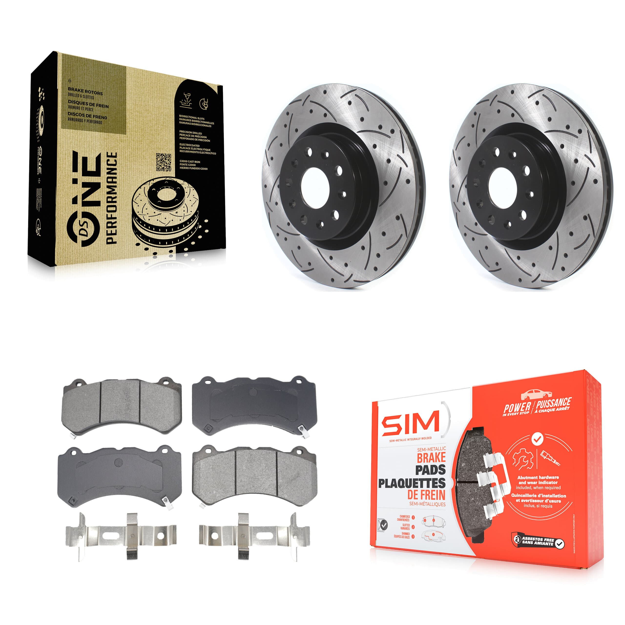 Transit Auto - KDS-101026 - Front Disc Brake Kits image 1
