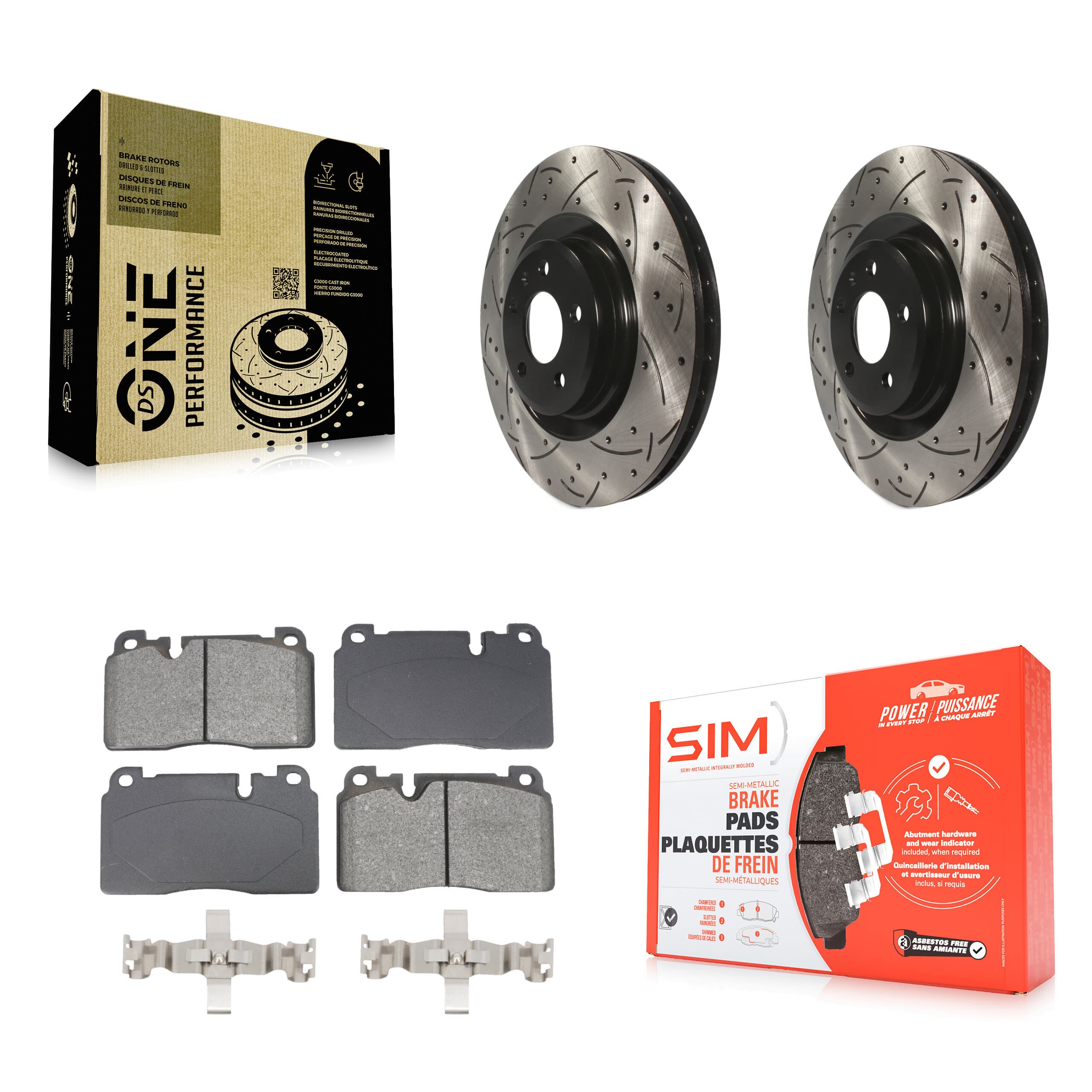 Transit Auto - KDS-101038 - Front Disc Brake Kits image 1
