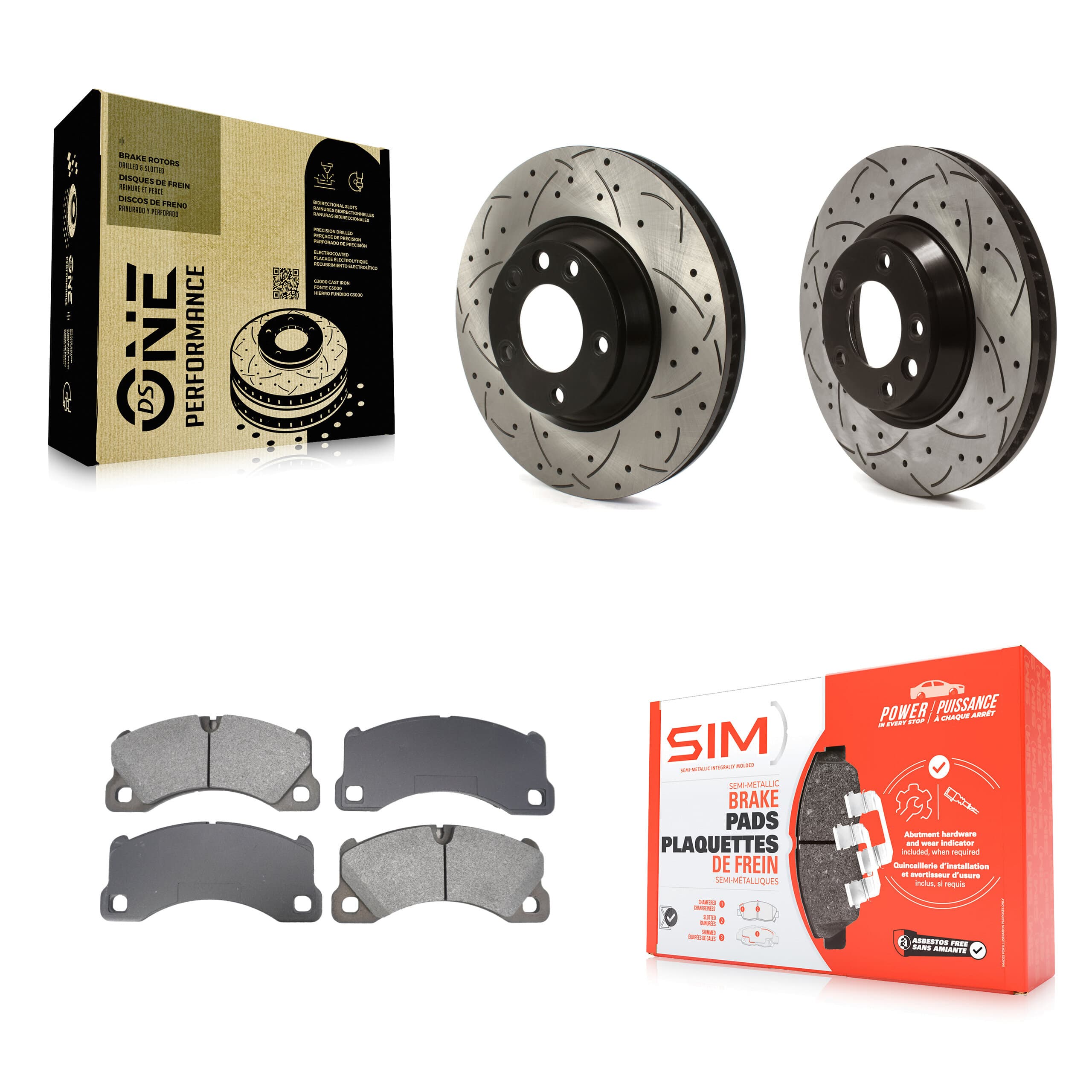 Transit Auto - KDS-101094 - Front Disc Brake Kits image 1