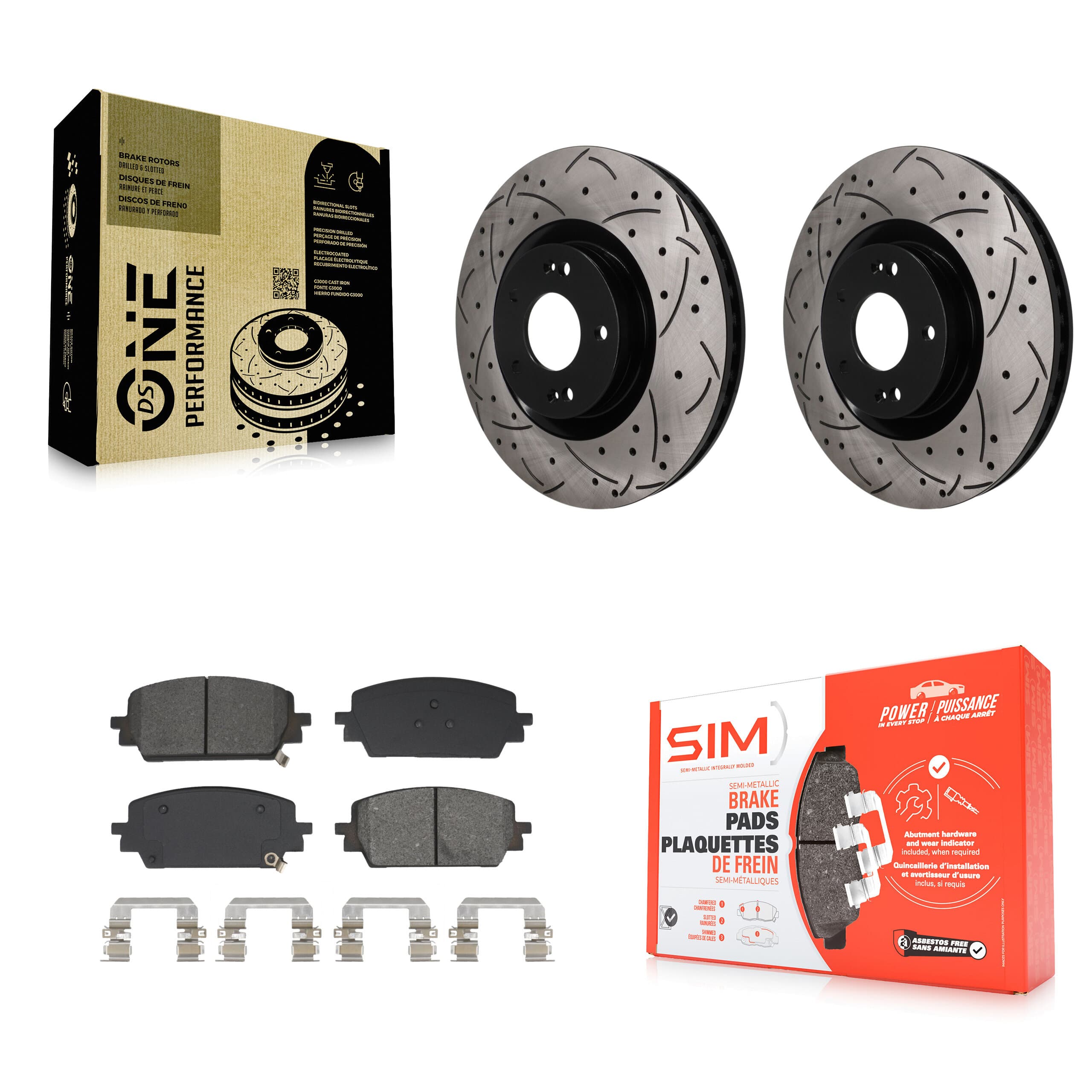 Transit Auto - KDS-101699 - Front Disc Brake Kits image 1