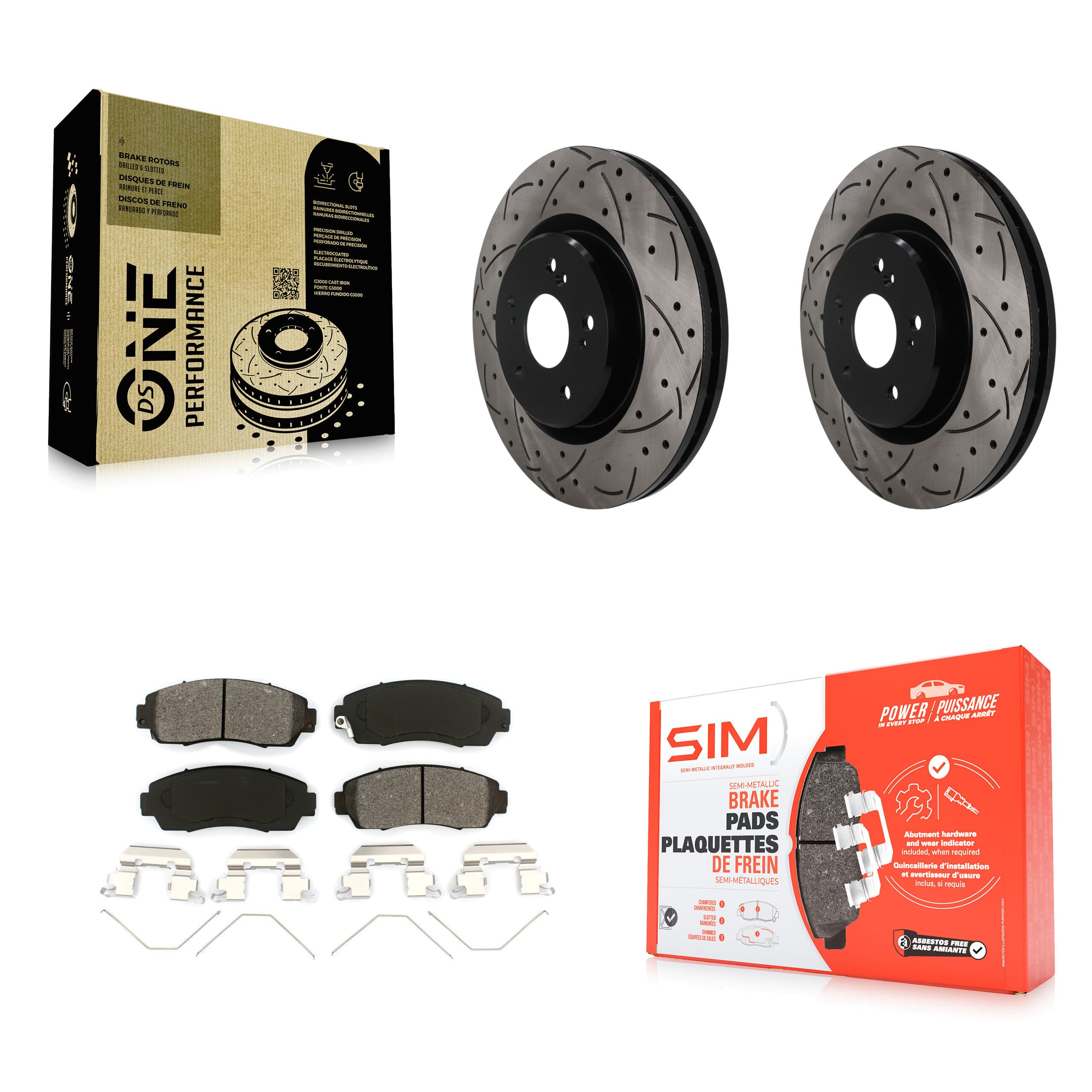 Transit Auto - KDS-101732 - Front Disc Brake Kits image 1