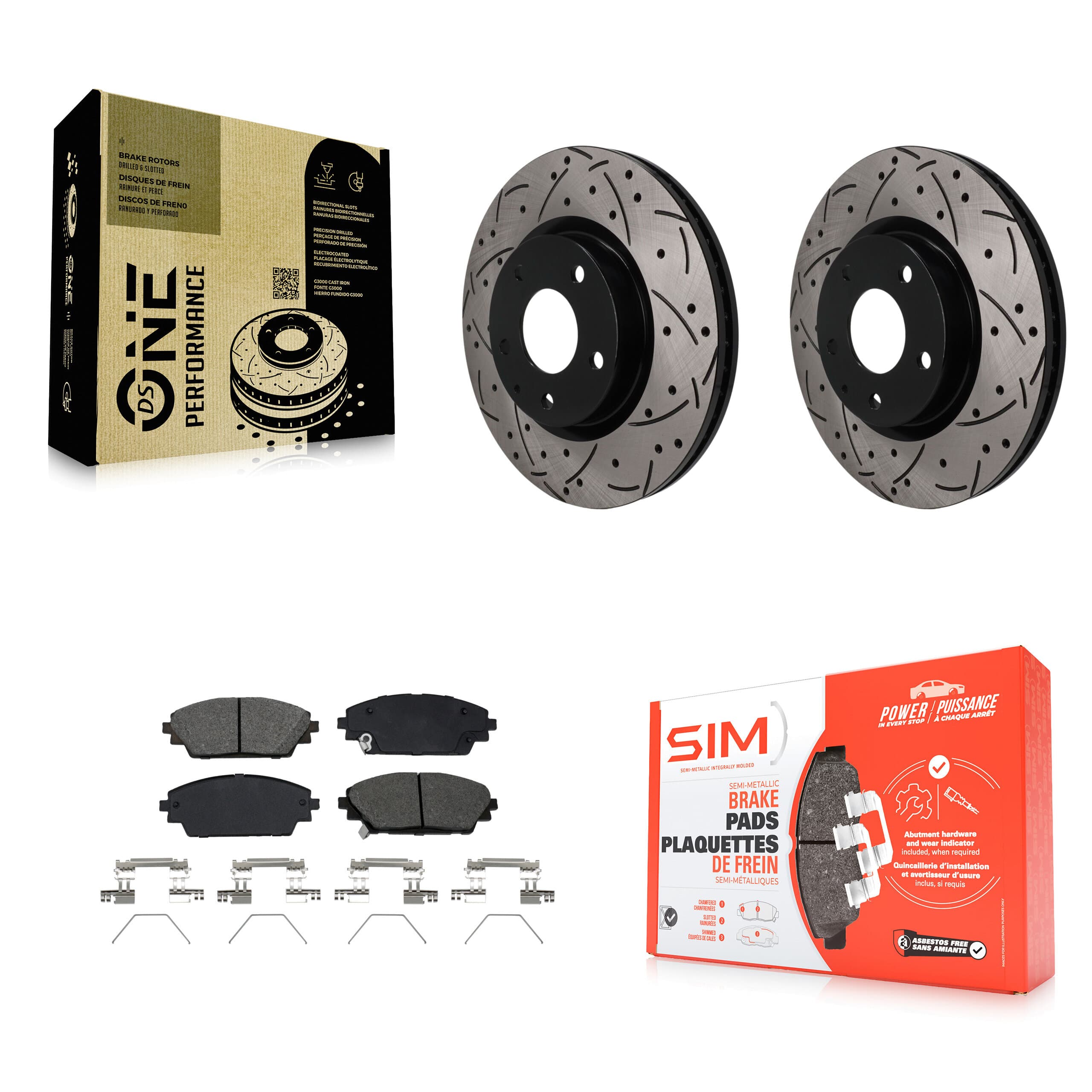 Transit Auto - KDS-101735 - Front Disc Brake Kits image 1
