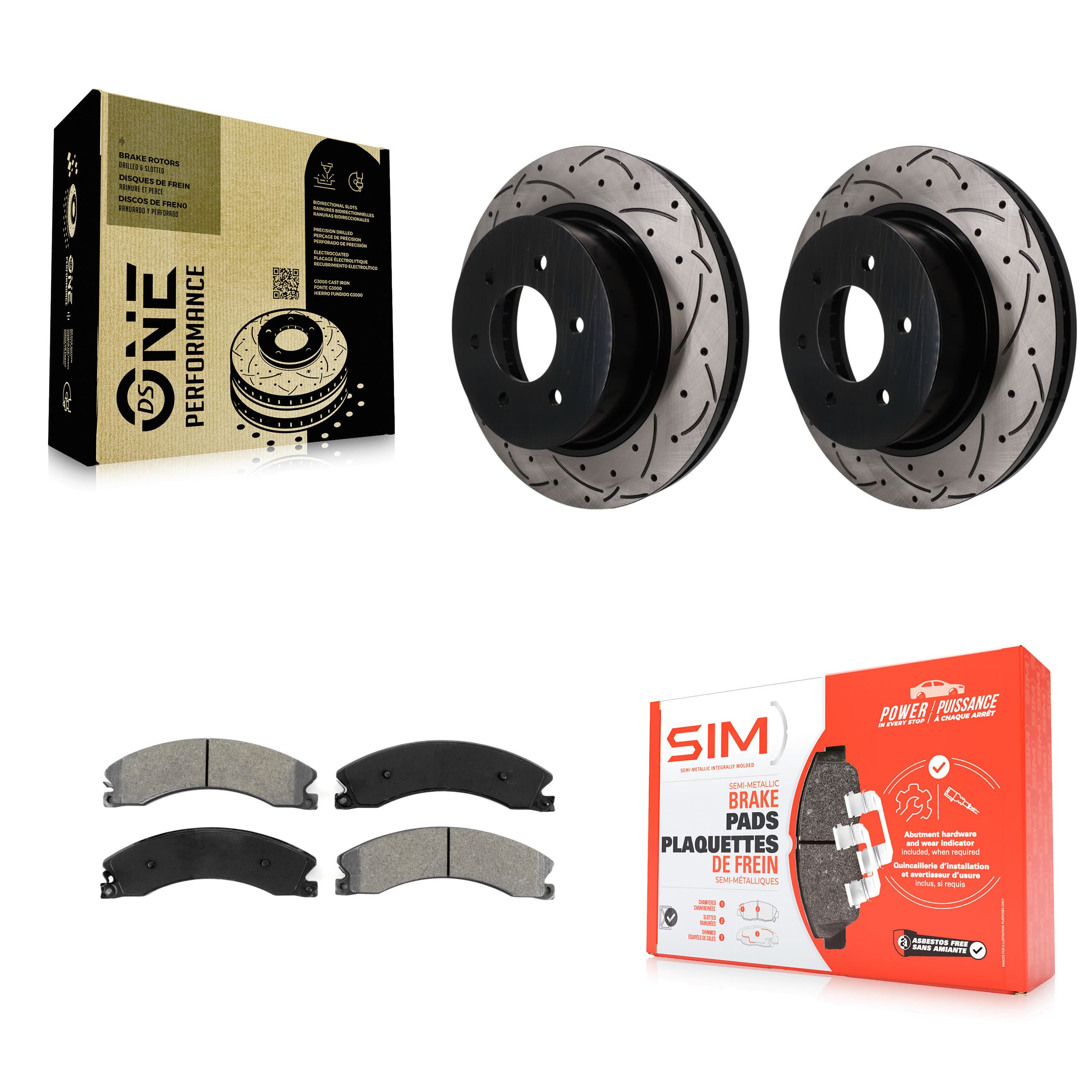 Transit Auto - KDS-101748 - Front Disc Brake Kits image 1