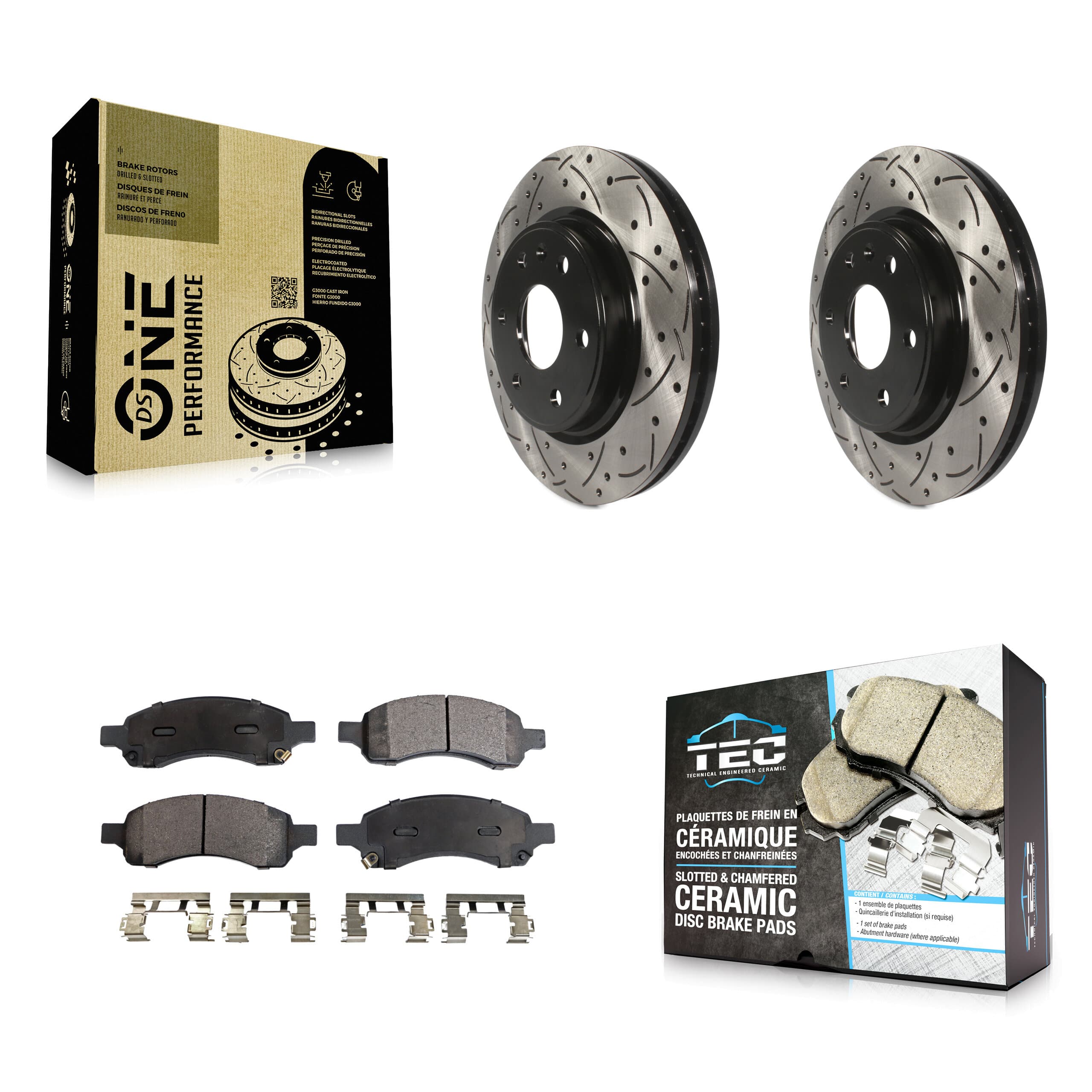 Transit Auto - KDT-100005 - Front Disc Brake Kits image 1