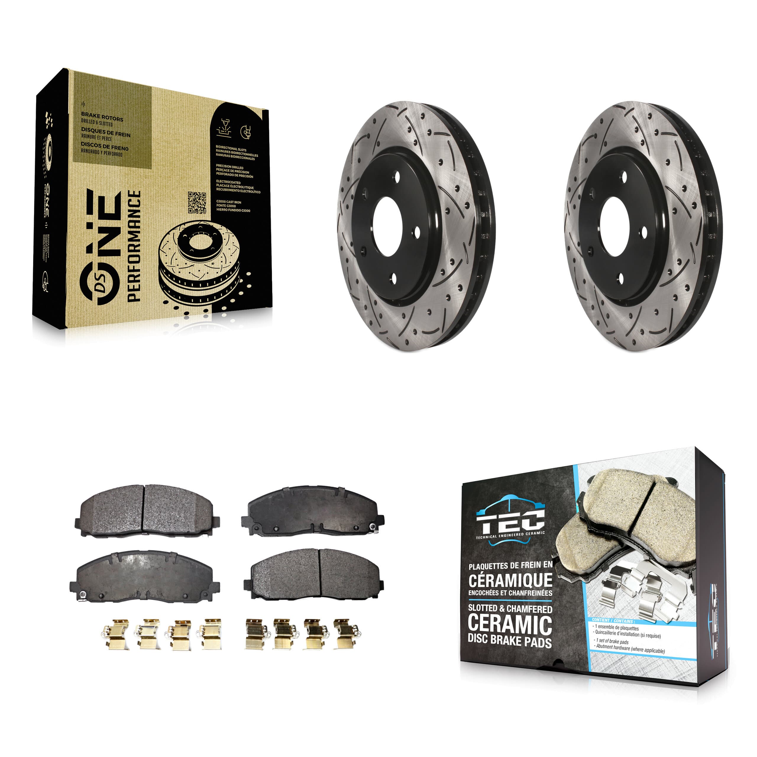 Transit Auto - KDT-100050 - Front Disc Brake Kits image 1
