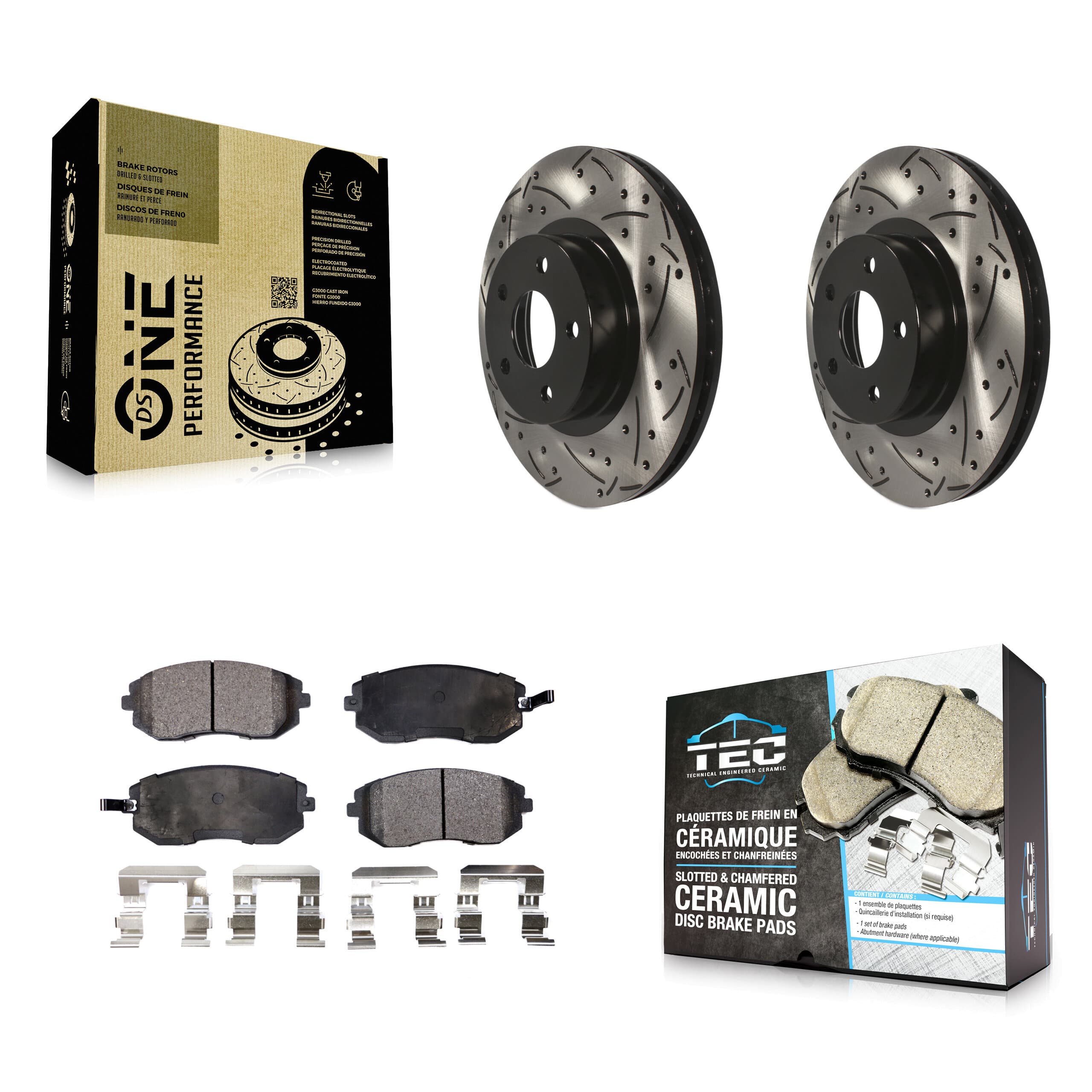 Transit Auto - KDT-100060 - Front Disc Brake Kits image 1