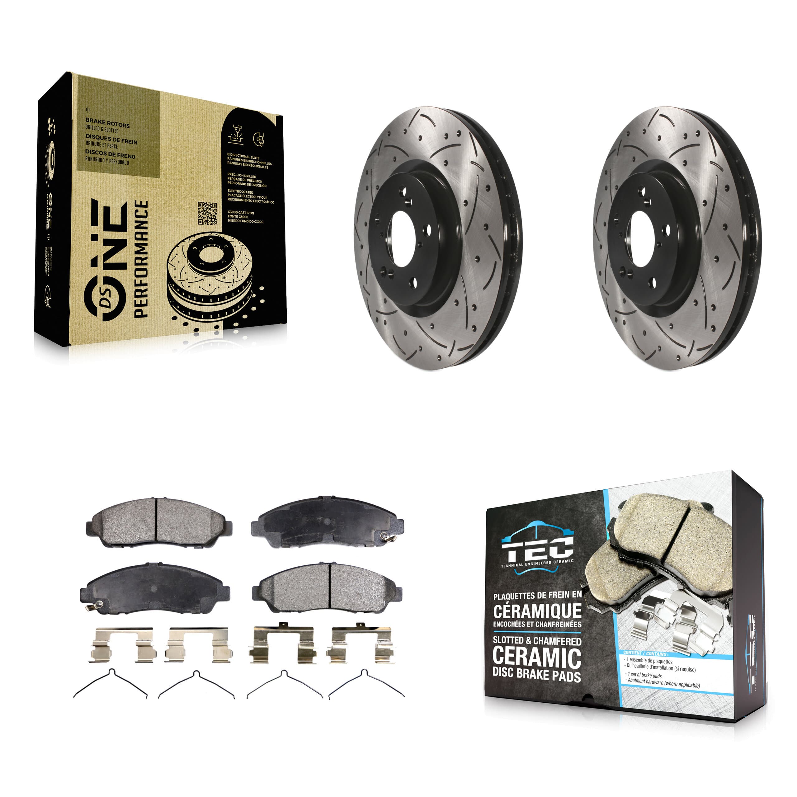 Transit Auto - KDT-100110 - Front Disc Brake Kits image 1