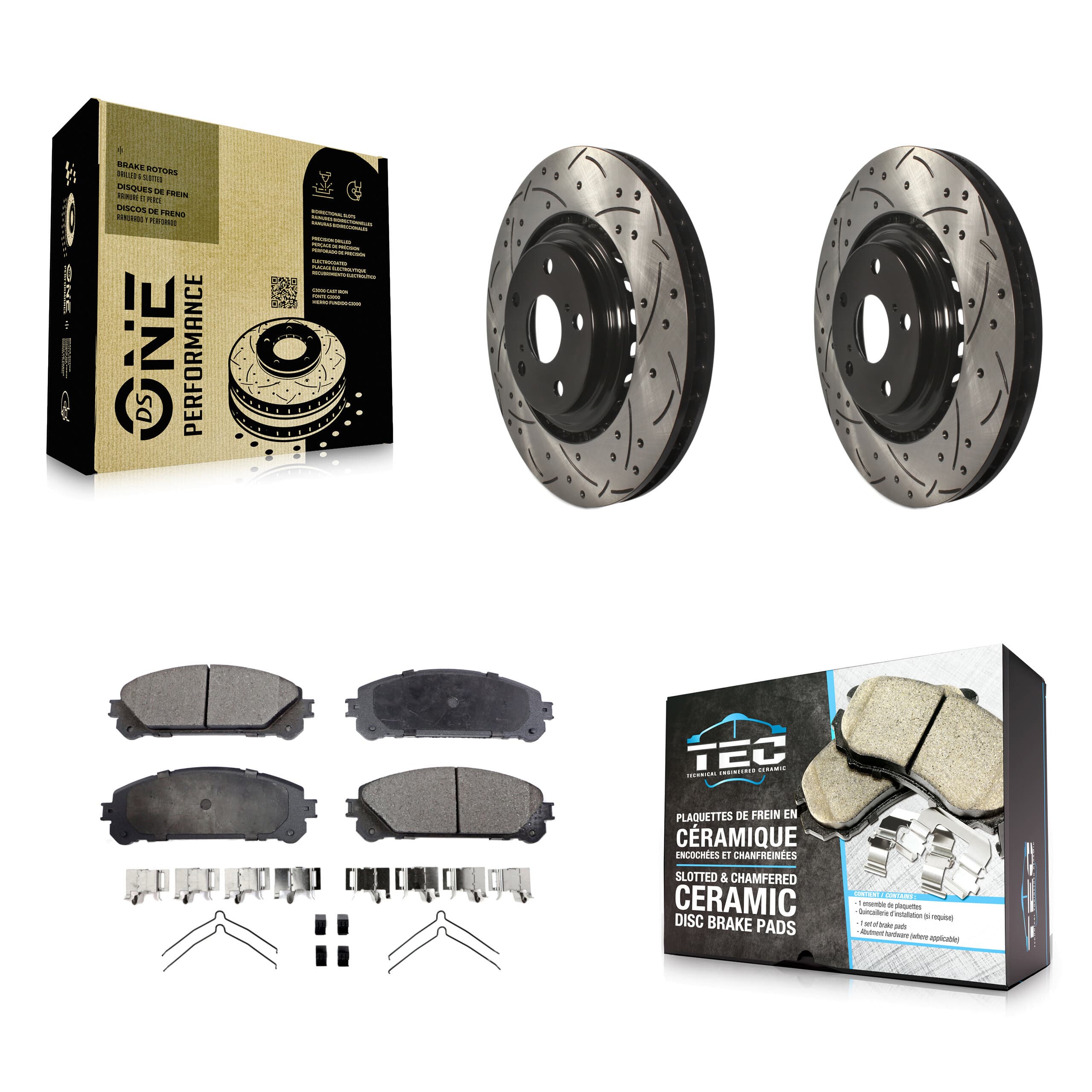 Transit Auto - KDT-100119 - Front Disc Brake Kits image 1