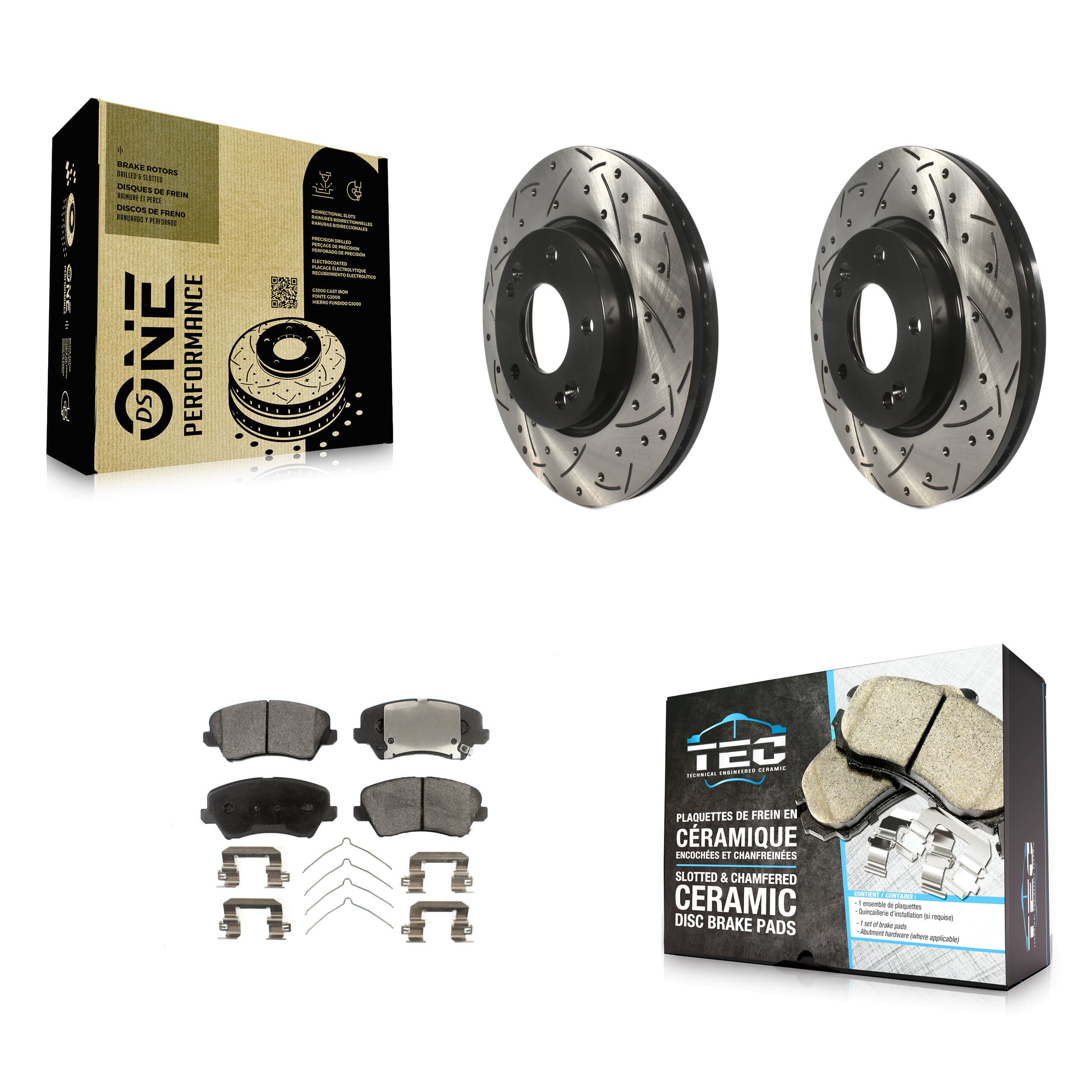 Transit Auto - KDT-100146 - Front Disc Brake Kits image 1
