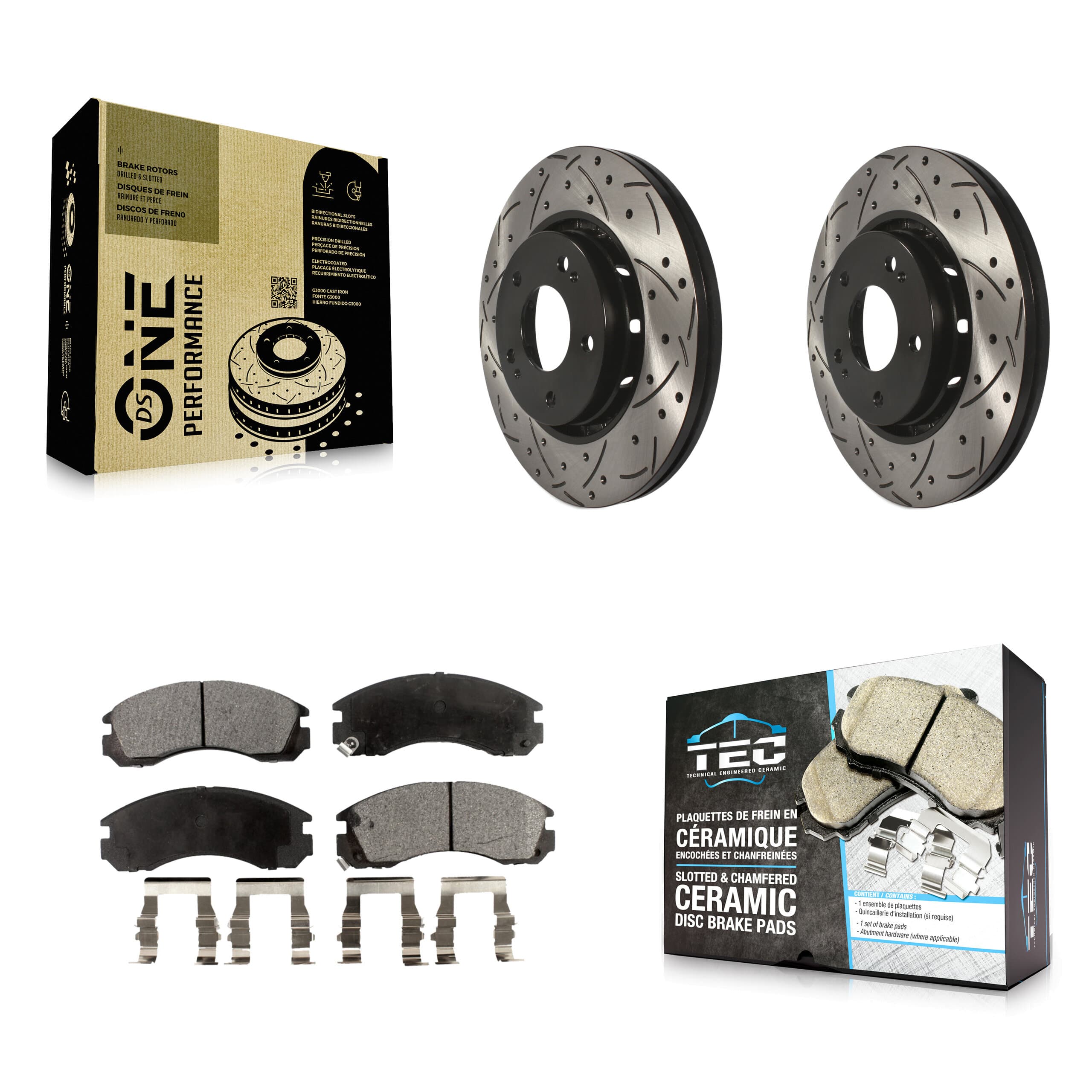 Transit Auto - KDT-100151 - Front Disc Brake Kits image 1