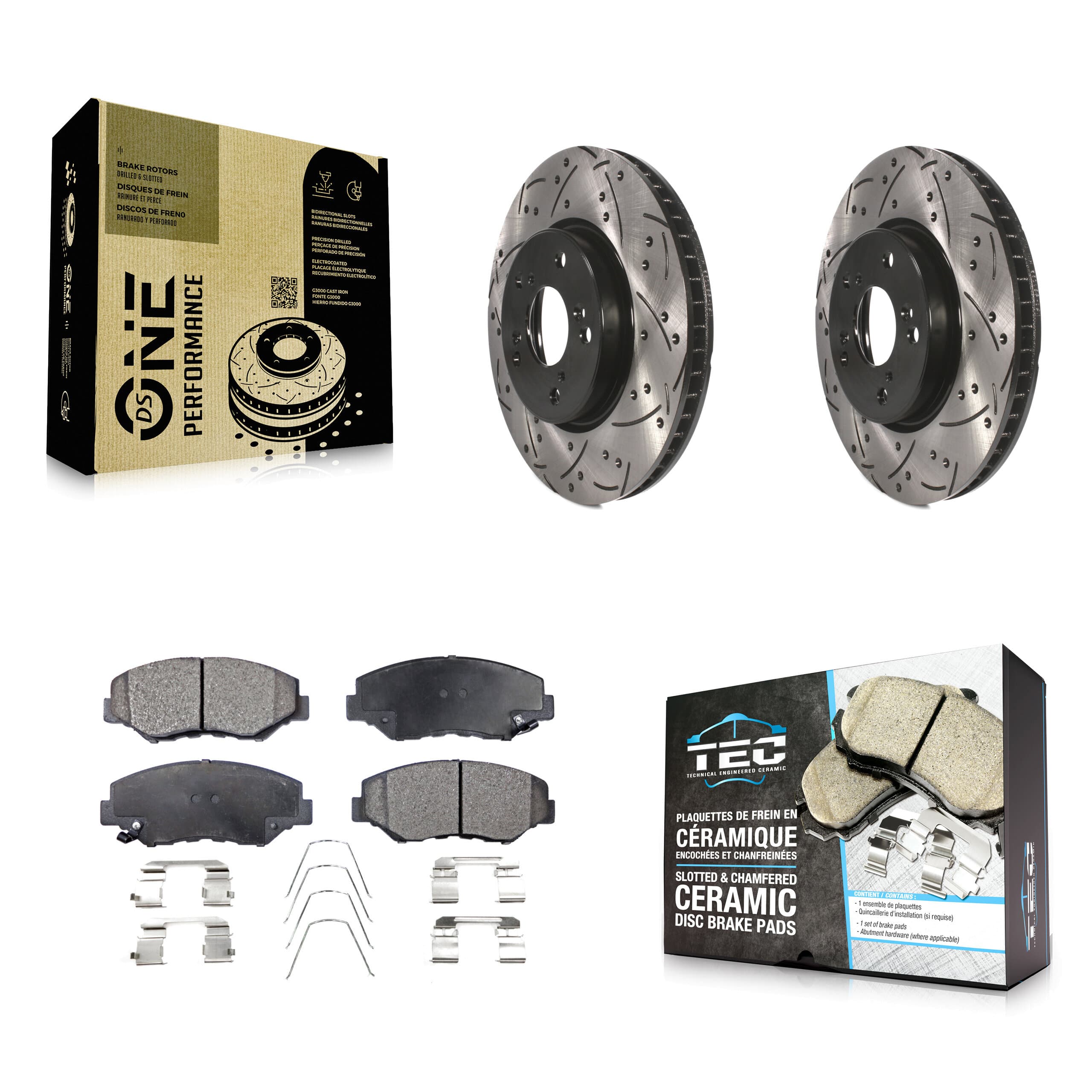 Transit Auto - KDT-100167 - Front Disc Brake Kits image 1