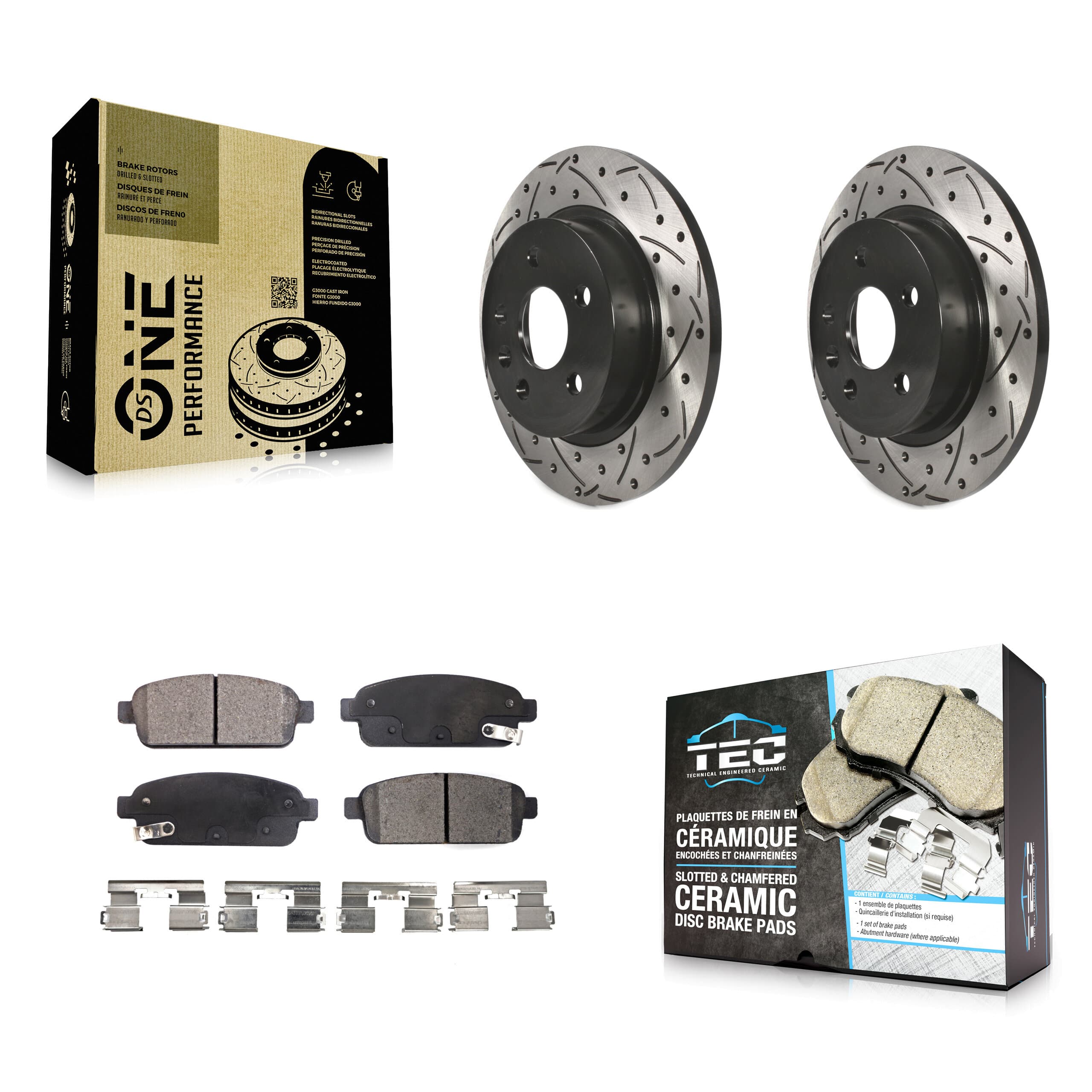 Transit Auto - KDT-100437 - Rear Disc Brake Kits image 1