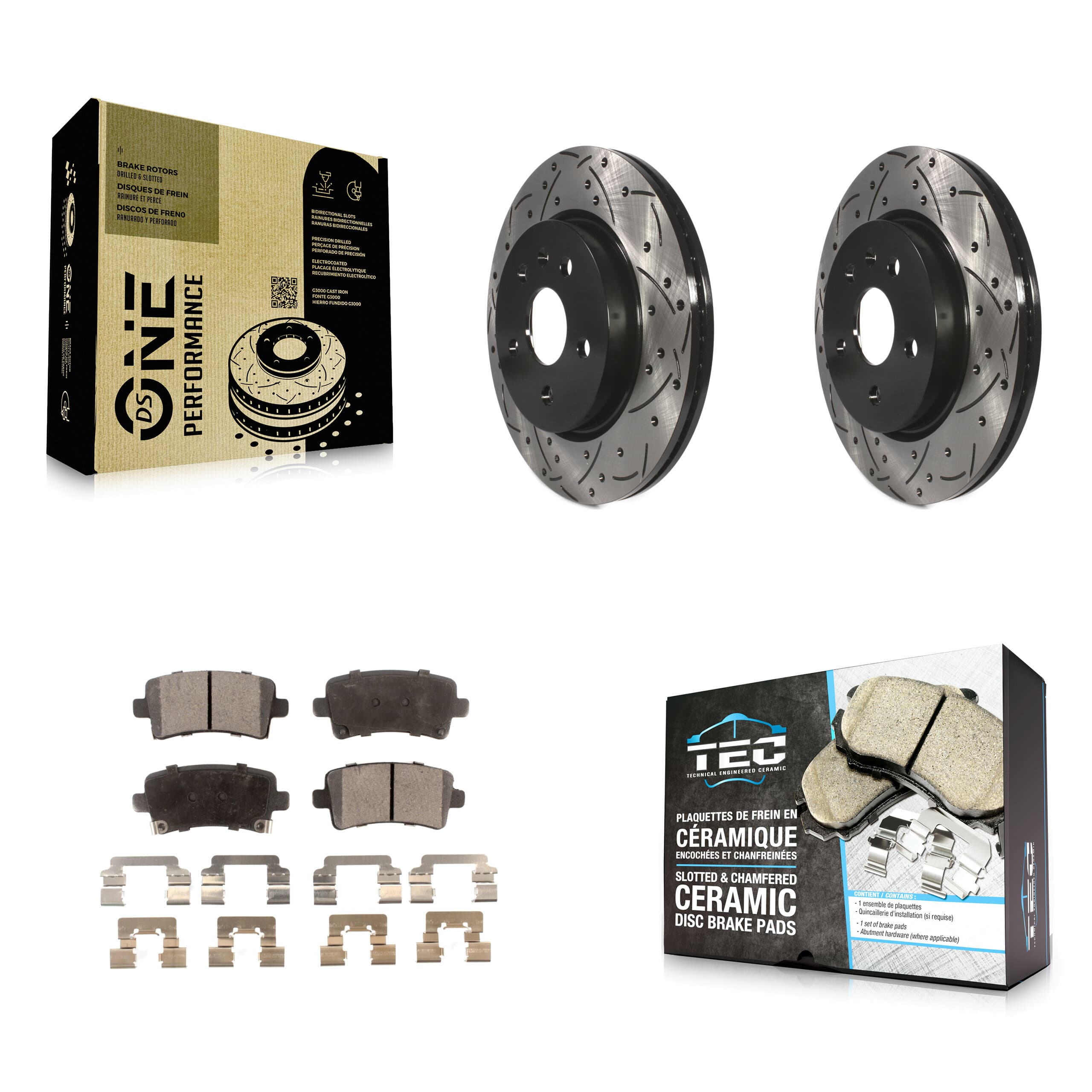 Transit Auto - KDT-100439 - Rear Disc Brake Kits image 1