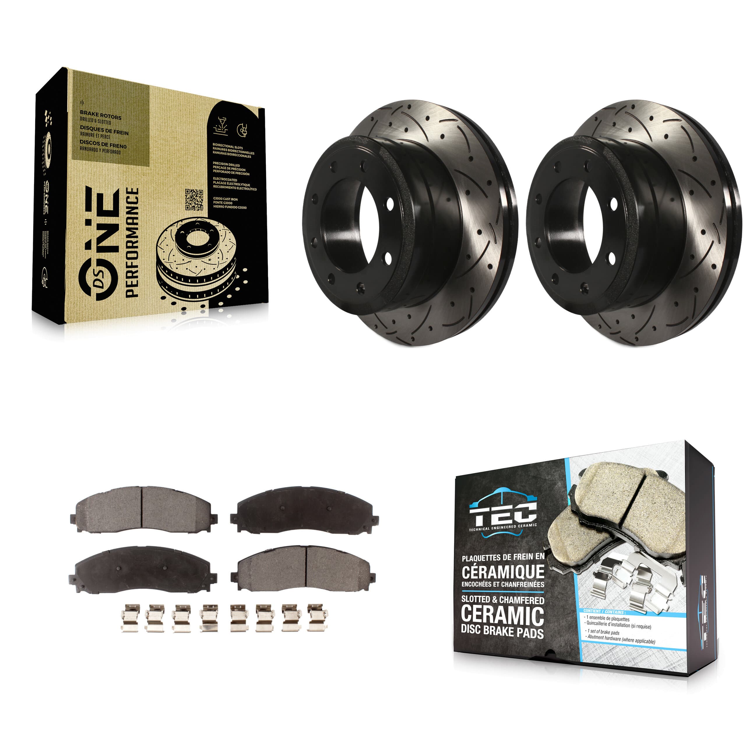Transit Auto - KDT-100469 - Rear Disc Brake Kits image 1