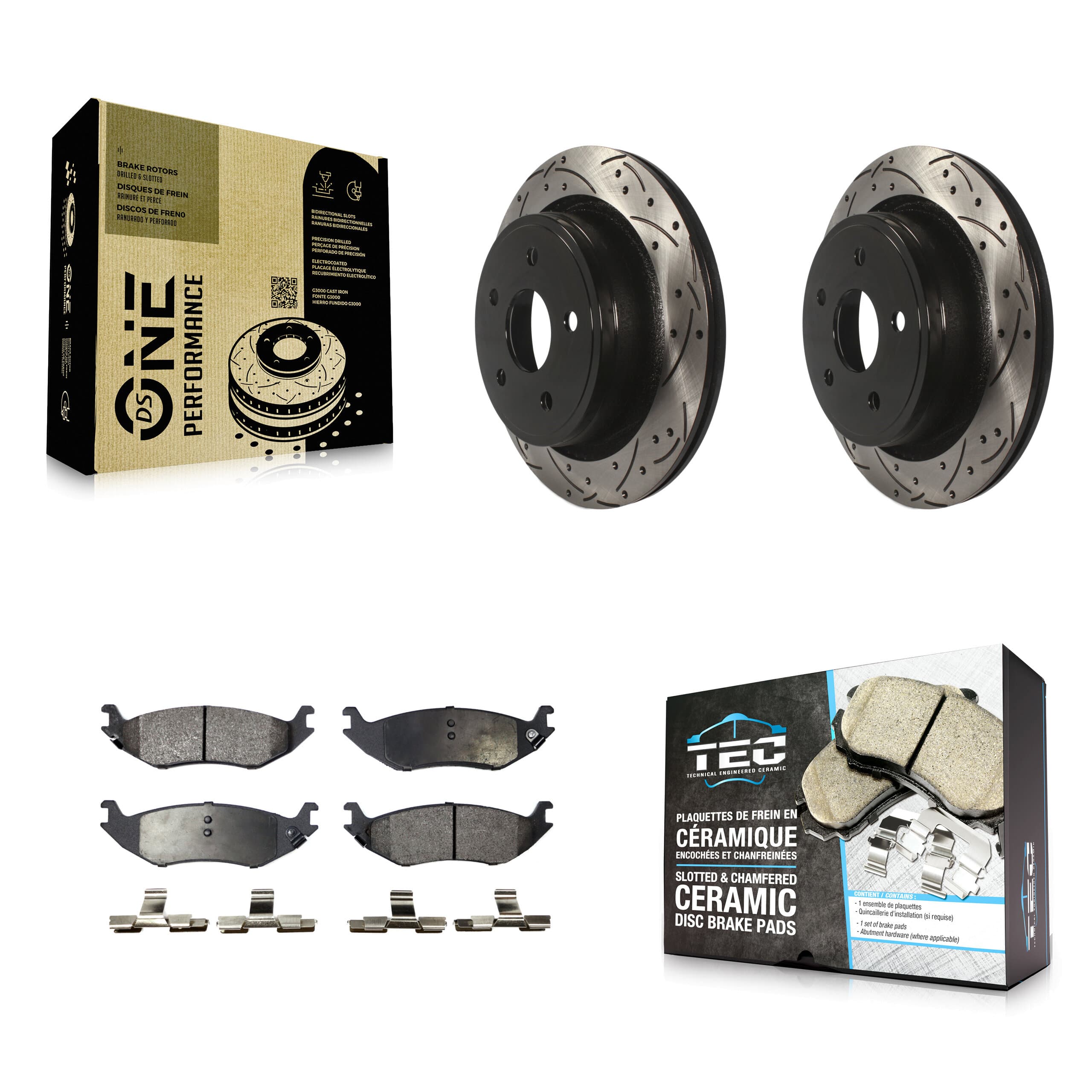 Transit Auto - KDT-100471 - Rear Disc Brake Kits image 1
