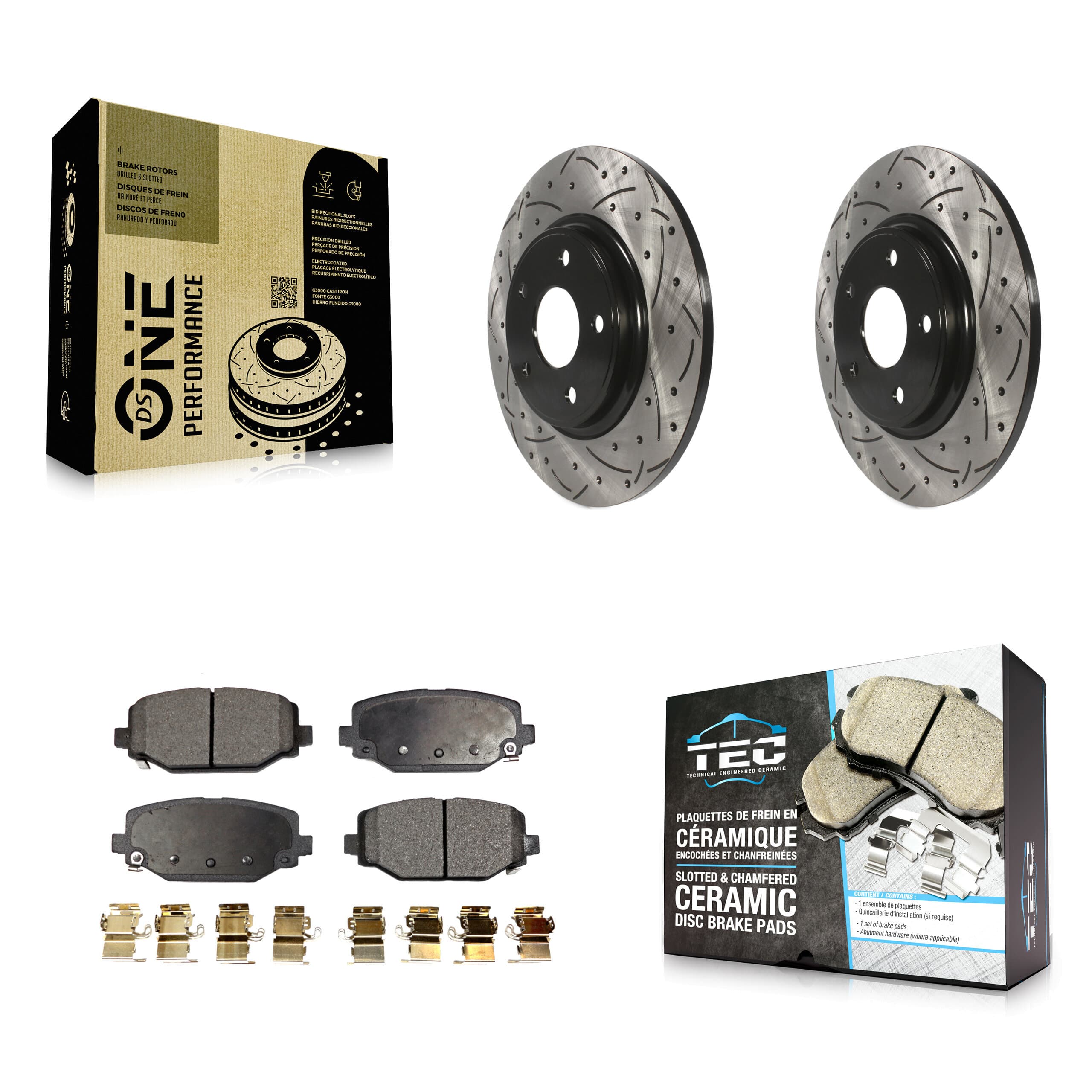 Transit Auto - KDT-100486 - Rear Disc Brake Kits image 1