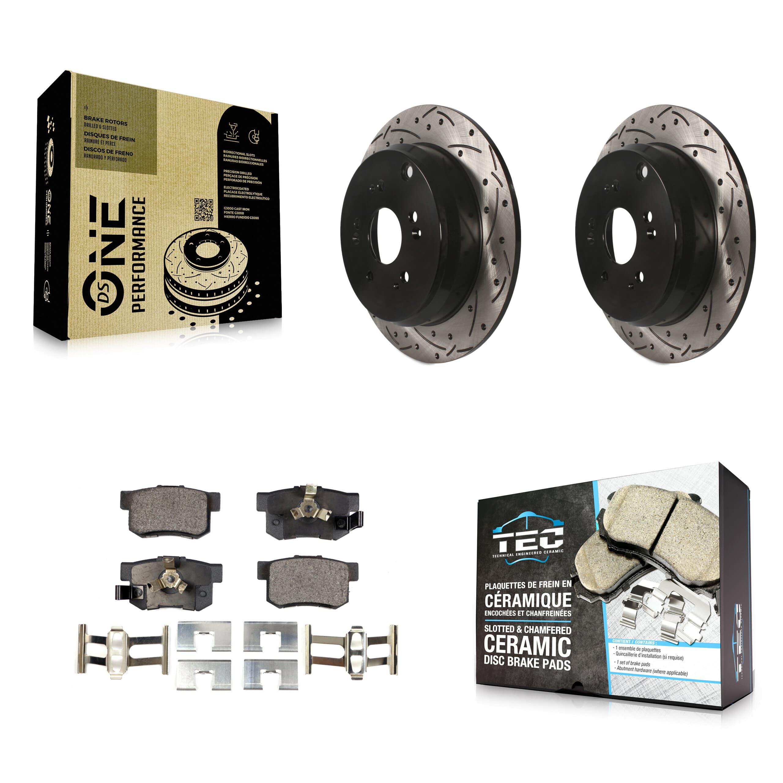 Transit Auto - KDT-100496 - Rear Disc Brake Kits image 1