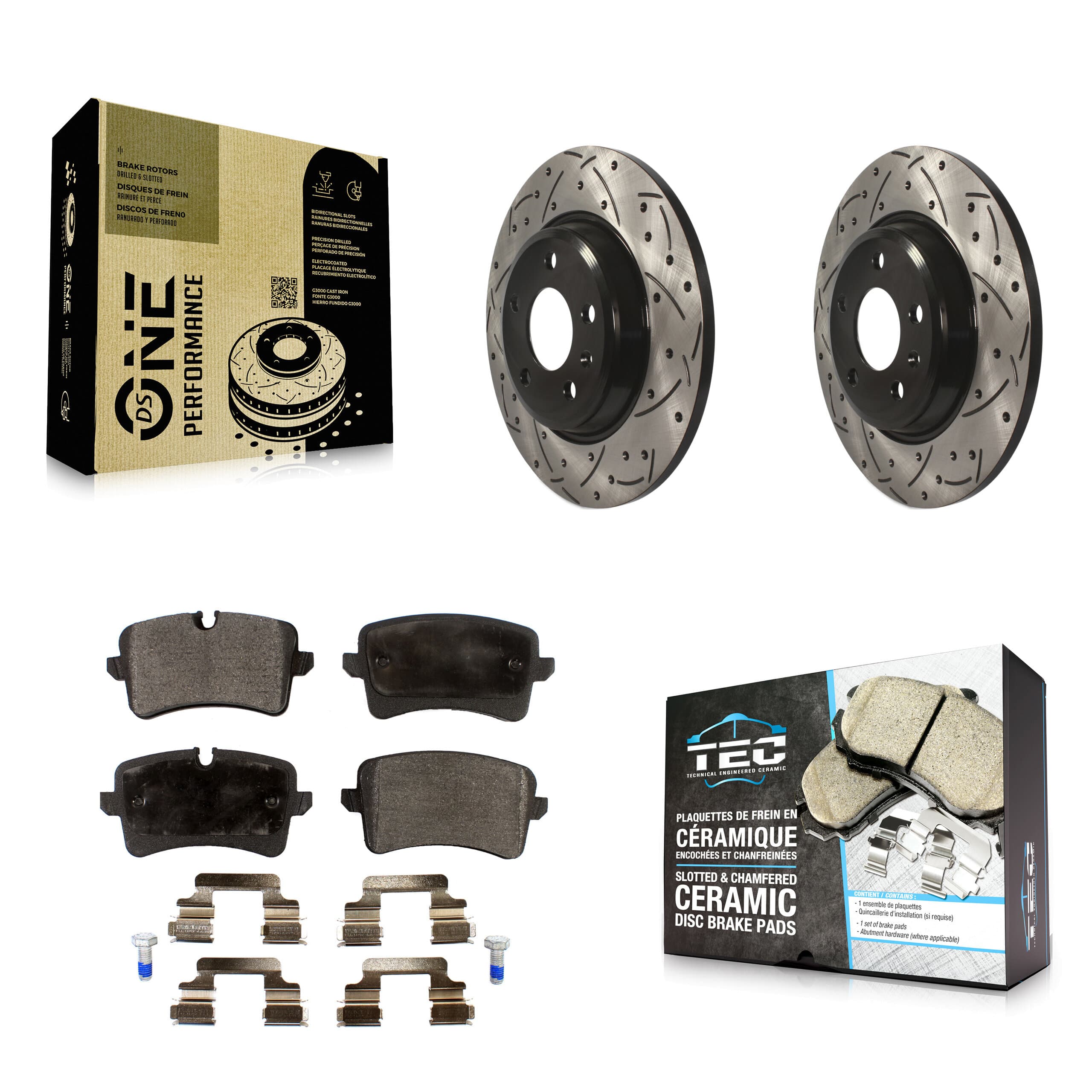 Transit Auto - KDT-100521 - Rear Disc Brake Kits image 1
