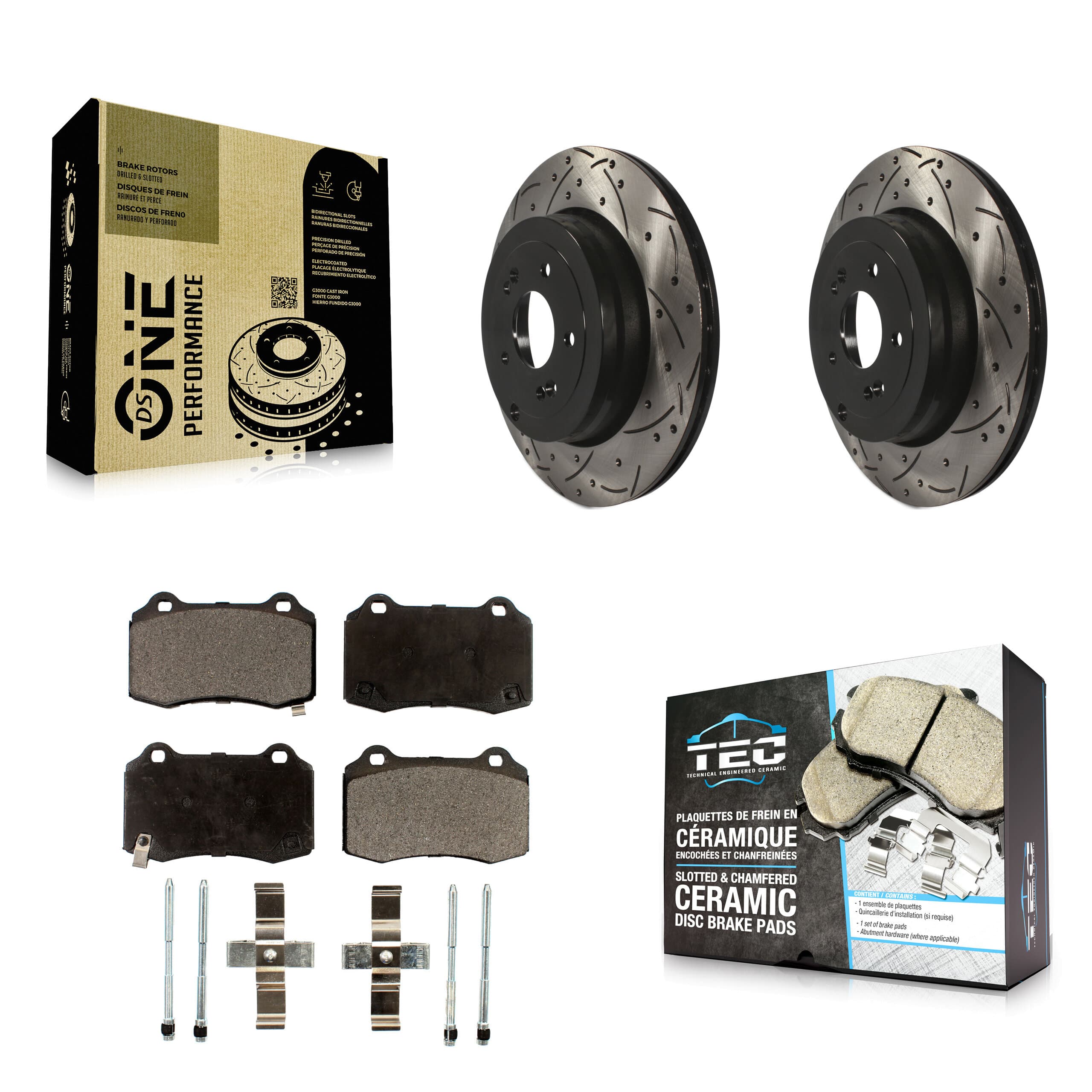 Transit Auto - KDT-100524 - Rear Disc Brake Kits image 1