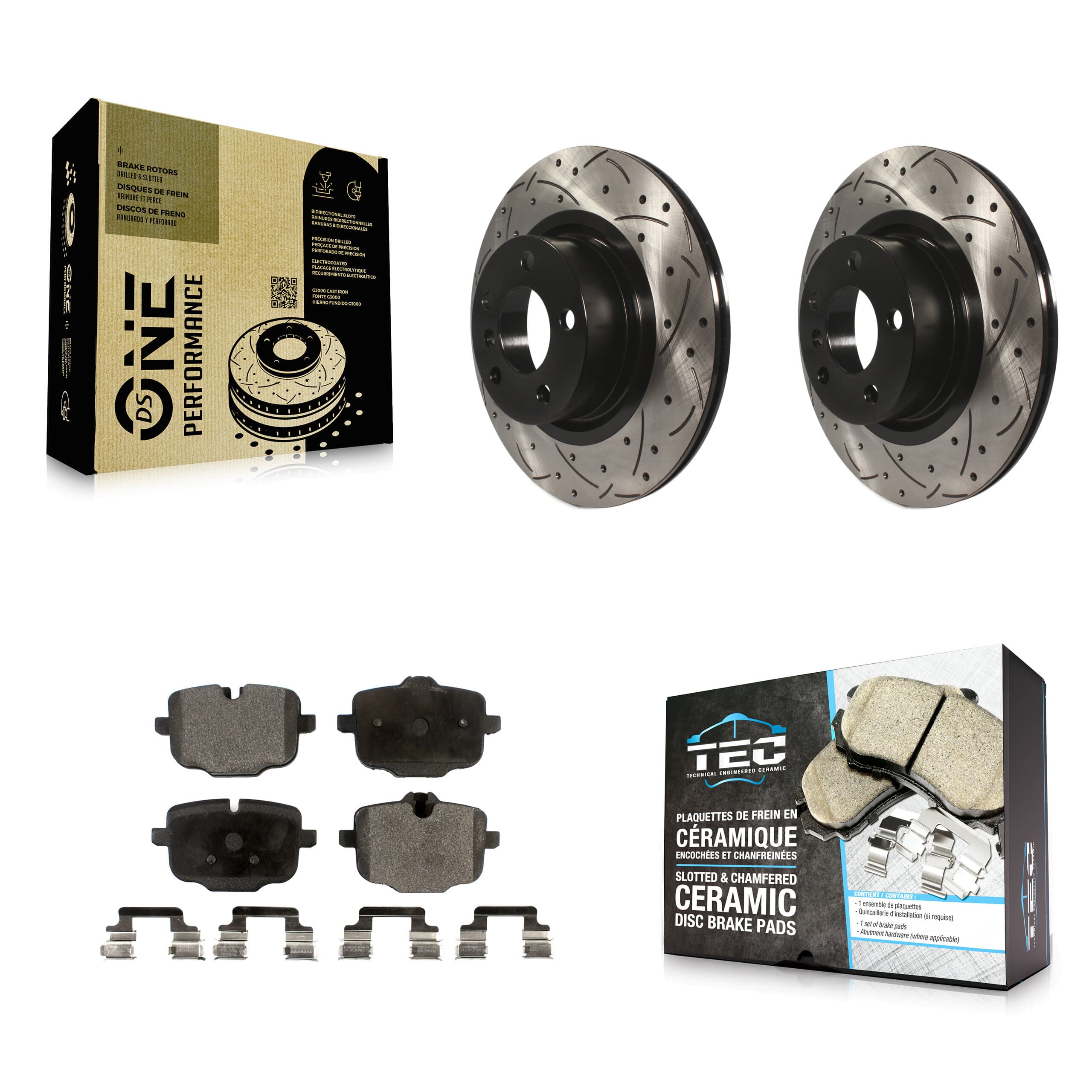 Transit Auto - KDT-100539 - Rear Disc Brake Kits image 1