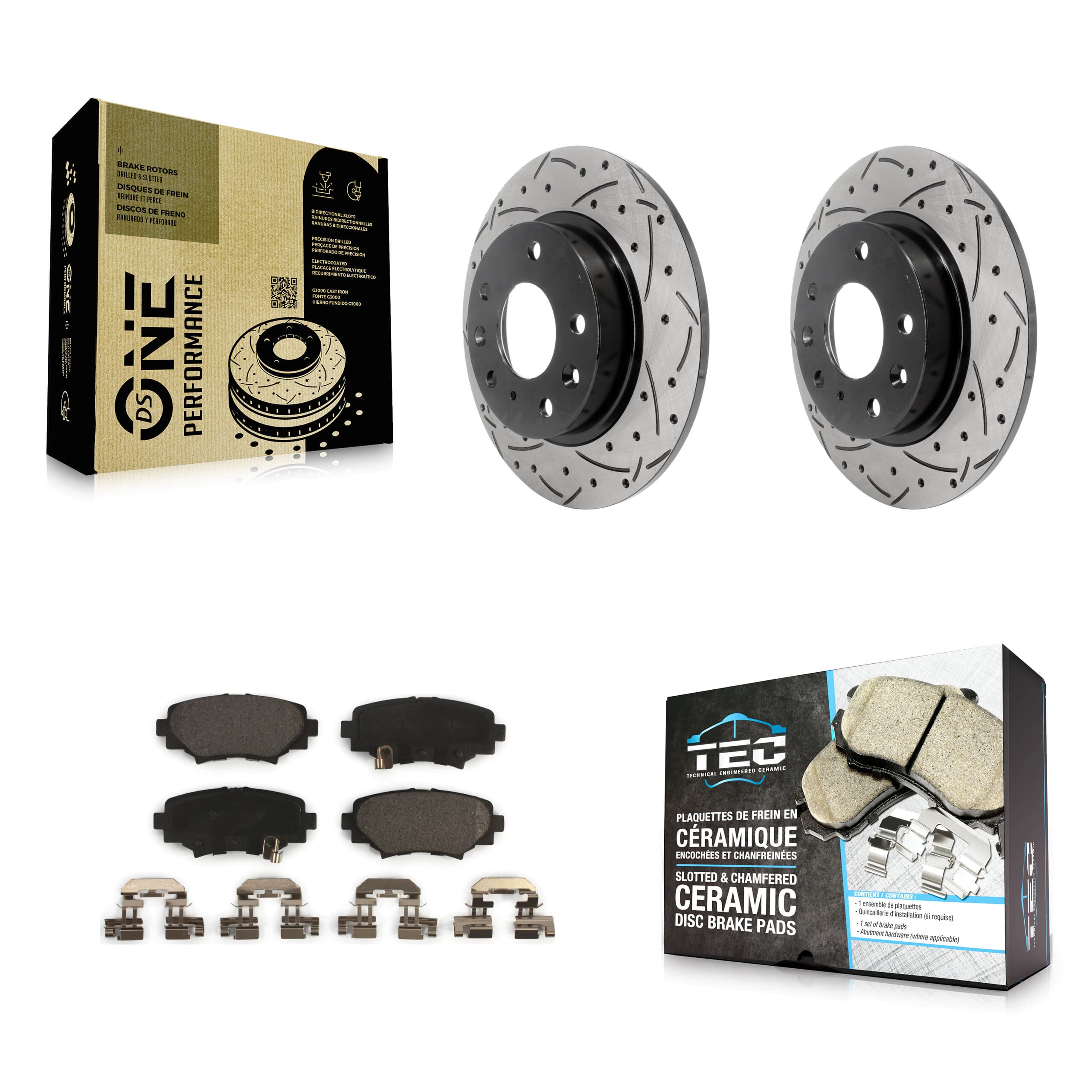Transit Auto - KDT-100560 - Rear Disc Brake Kits image 1