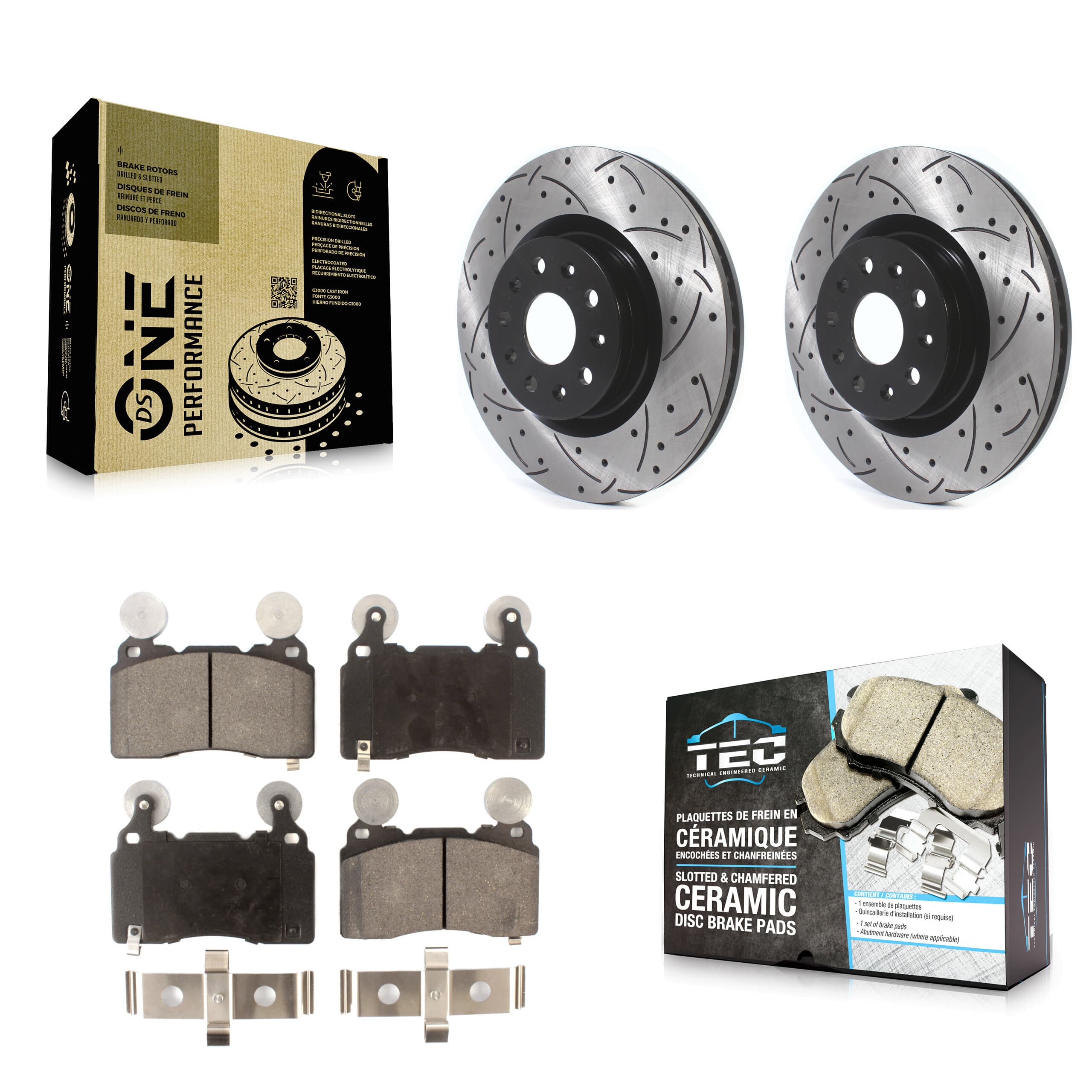 Transit Auto - KDT-100631 - Front Disc Brake Kits image 1