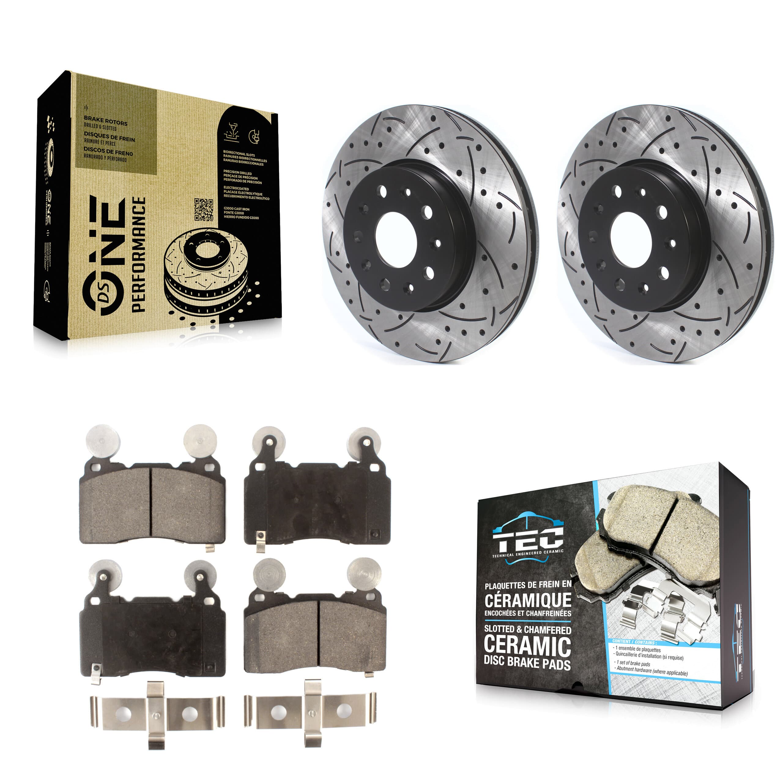 Transit Auto - KDT-100636 - Front Disc Brake Kits image 1