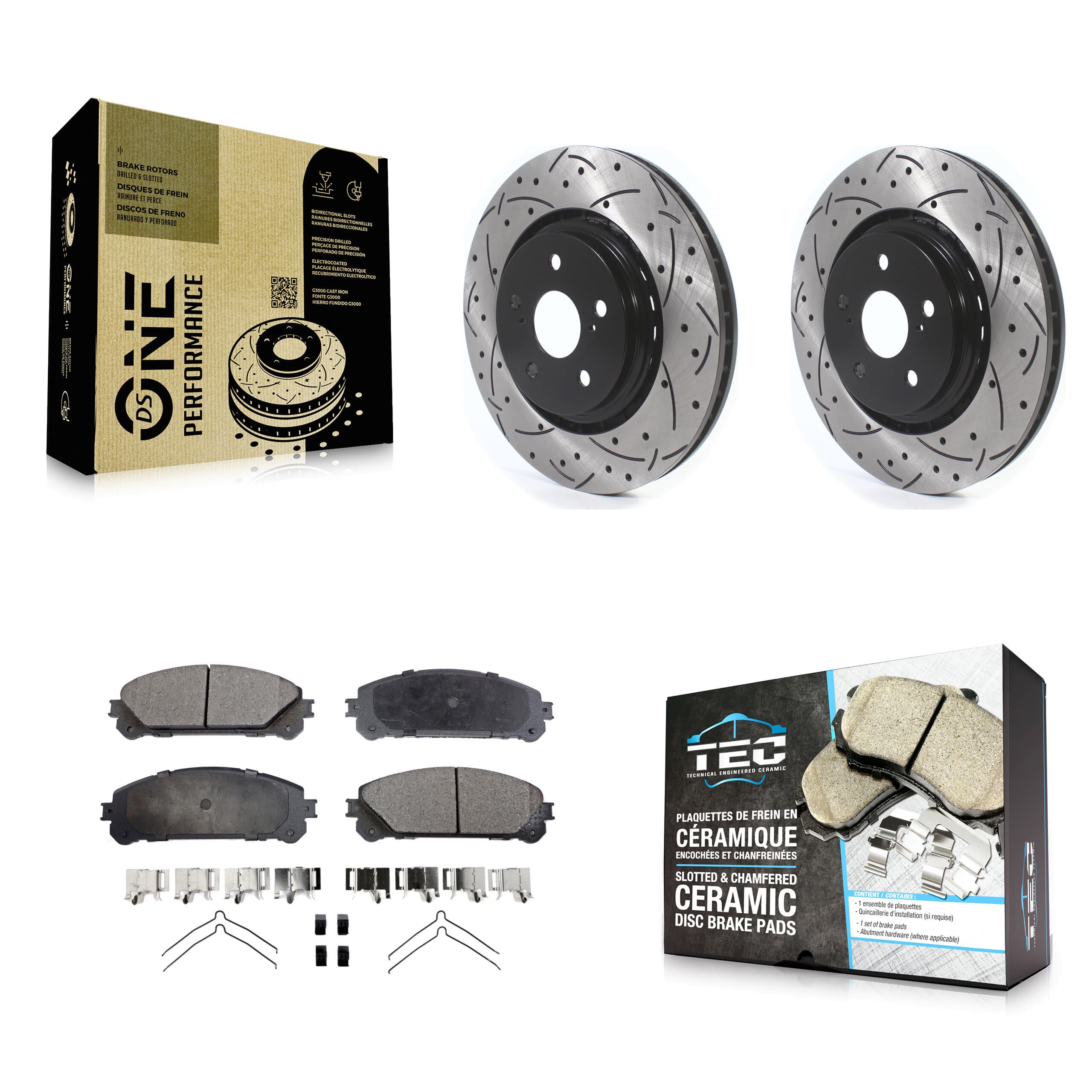 Transit Auto - KDT-100651 - Front Disc Brake Kits image 1
