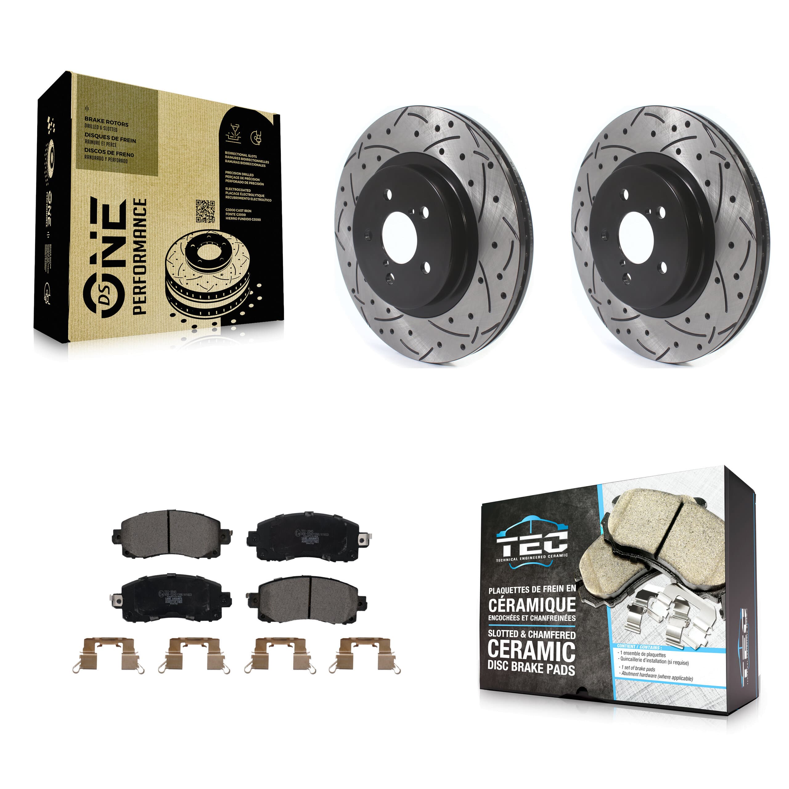 Transit Auto - KDT-100654 - Front Disc Brake Kits image 1